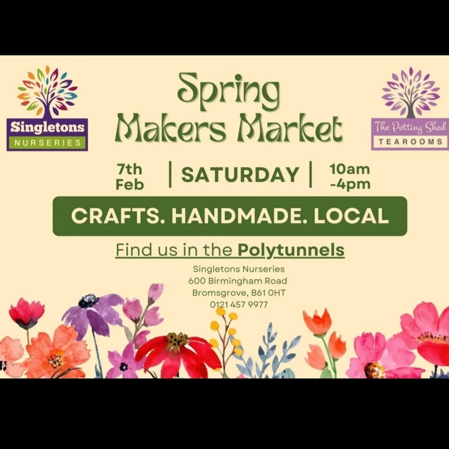 First event of the season at the Spring Maker's Market at Singleton's Nurseries.
The perfect place to collect Valentine's gifts or early shopping trip for Mother's Day... Perhaps you don't need an excuse, you can just treat yourself. 😊
Hope to see you there.
#theradiantfox #singletonsnurseries #springmakersmarket #valentinesgifts #mothersdaygifts