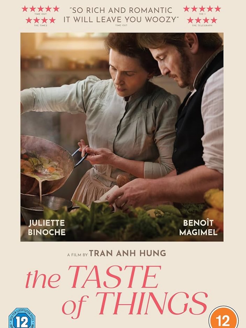 Now here’s a thing…
Two nights ago, I sat down and watched this film. No sewing, no phone usage, no interruptions, no chatting. Just watching. I may have occasionally stroked Percy and stoked the fire. That’s all. And it’s really stayed with me.
If you’ve got out of the just watching habit too, can I recommend that film.
If you love one or more of the following, you’ll adore this:
Food
Cooking
Love
Juliette Binoche
And, this exquisite, delicious repast is currently on iPlayer in the UK.
You are welcome.