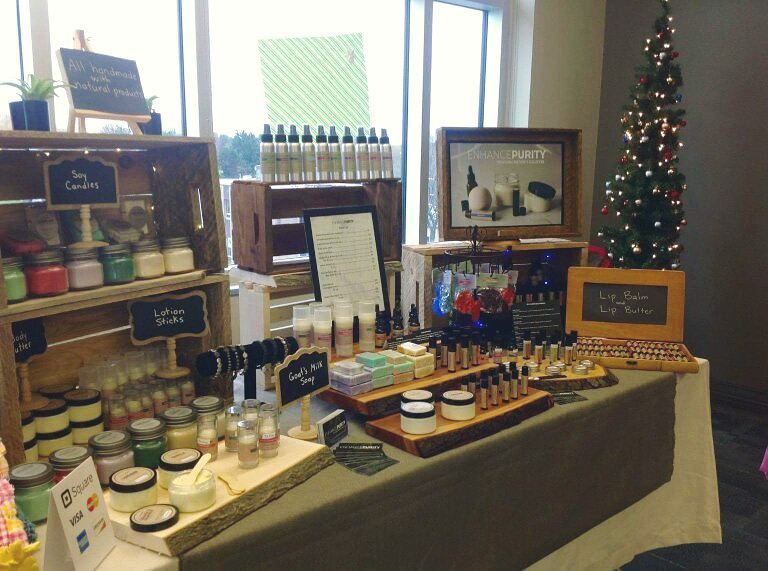 Had an AMAZING day at KWHabilitation's Christmas Bazaar! Lots of amazing vendors and wonderful people. Our products are all available online at enhancepurity.com in case you missed out.
#EnhancePurity #essentialoils #aromatherapy #natural #pure #cleanse #detox #wholesome #health #beauty #mind #body #soul #spirit #vegan #vegetarian #meditation #relax #relaxation #wellness #sale #bestseller #new