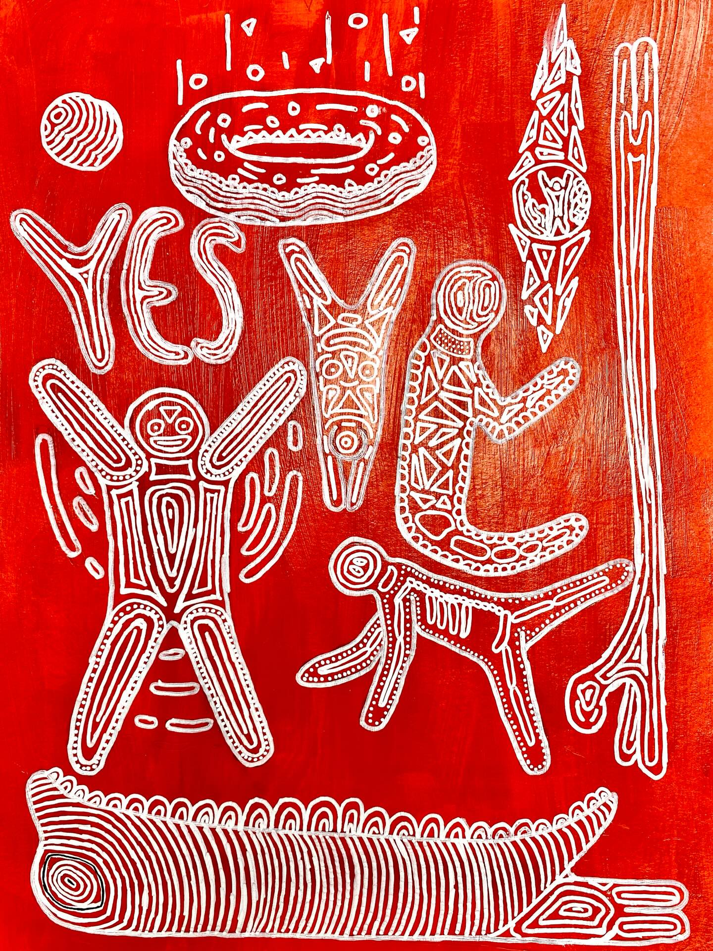 Benoît #acrylique #poscas