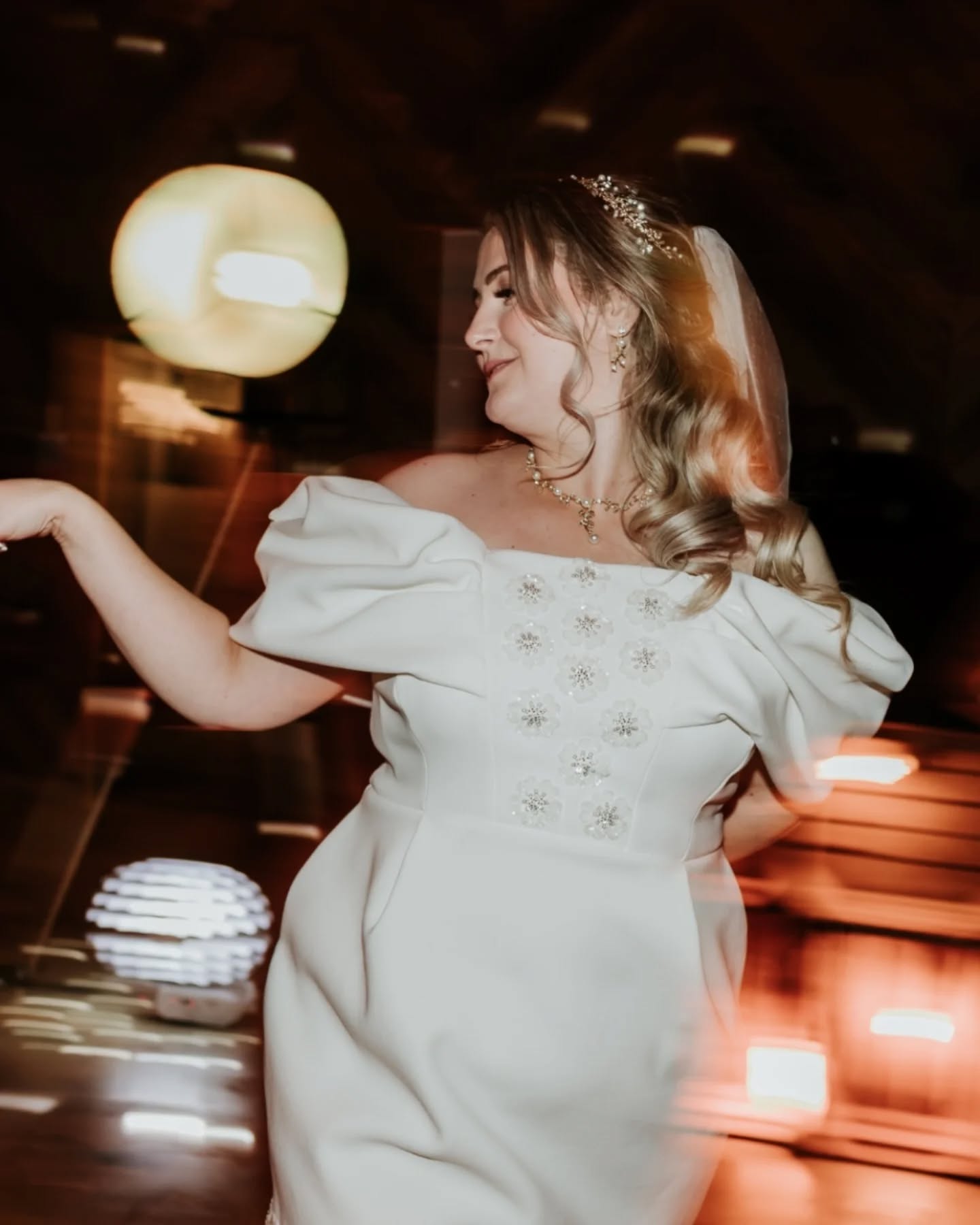 Always here for a dress change ready for the dance floor!