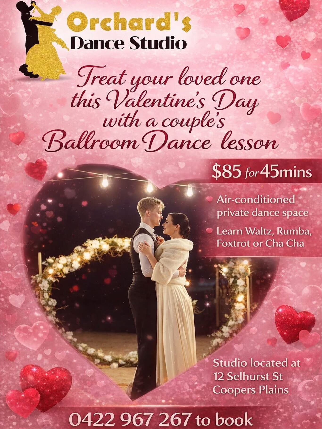 #valentinesday #ballroom #orchardsdancestudio #romance #dance