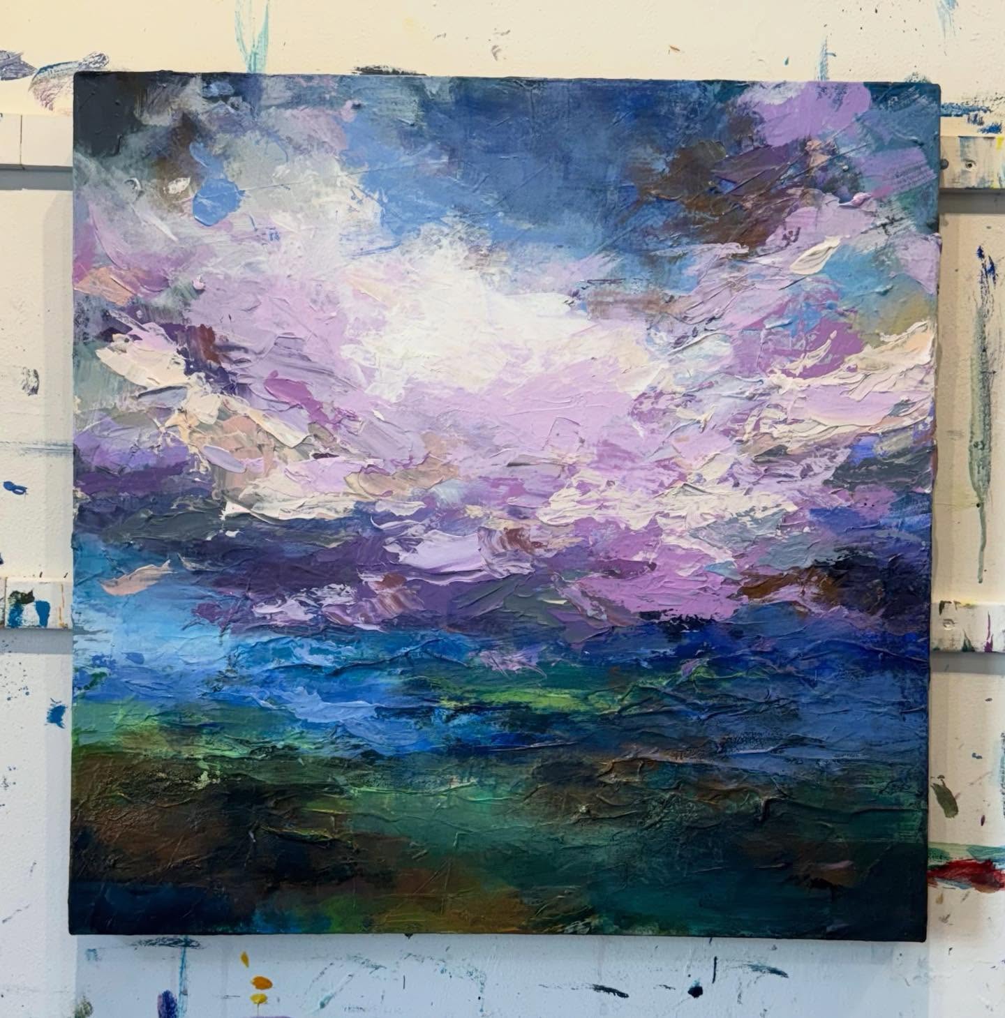 My first post of 2026!
Ive been pretty quiet on instagram, but busy (and messy) in the studio! Excited to share with you what I’ve been working on. Here’s the first piece for my latest collection!
.
.
.
#janetpaints #newart2026 #canadianart #canadianartist #yegarts