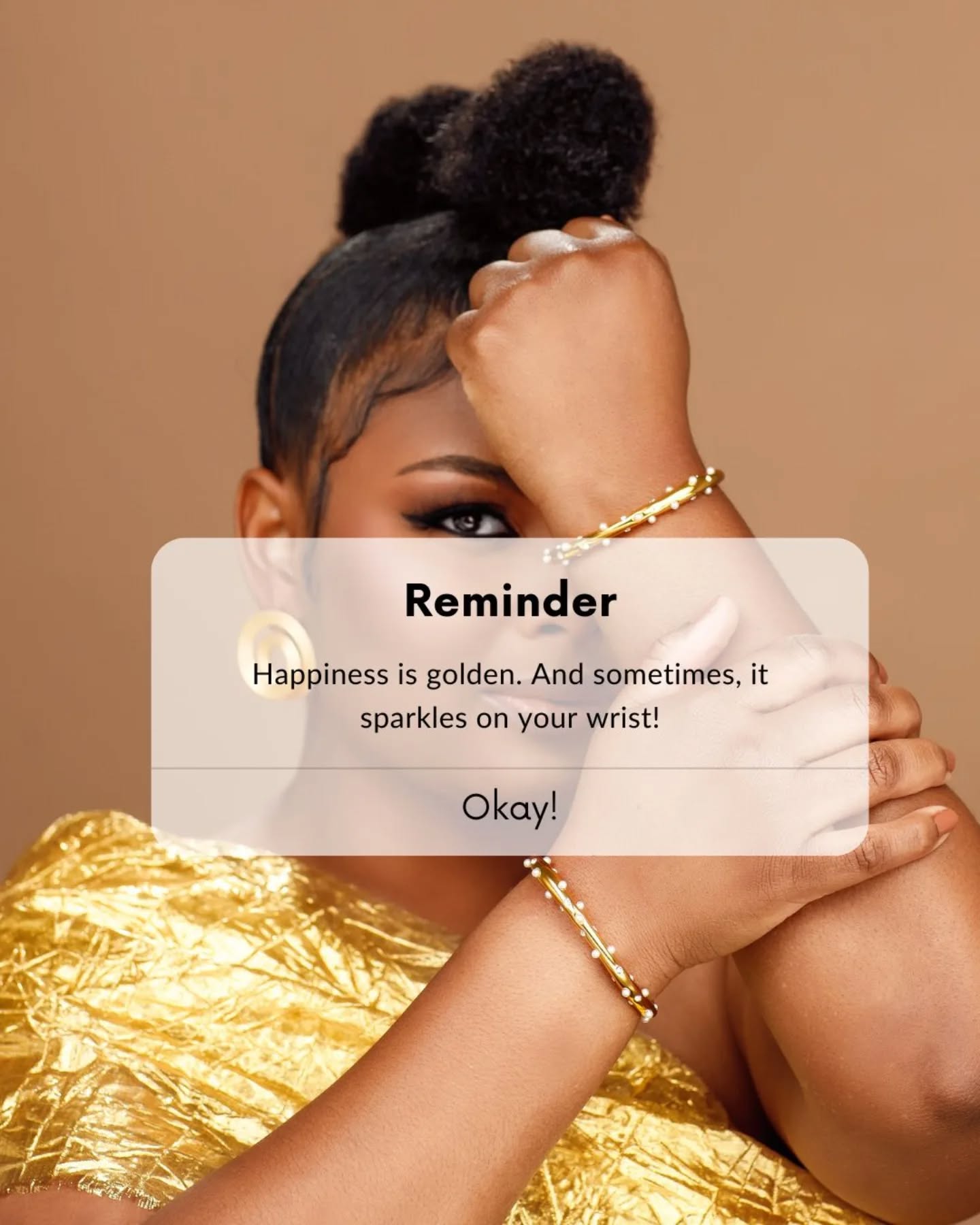 Happiness is golden 💫
And sometimes… it sparkles on your wrist.
Because the right piece doesn’t just complete the look —
it completes the feeling.
Shine brighter with La’Banj 🤍
#LaBanj #GoldenGlow #LuxuryJewelry #SparkleEveryday #TimelessStyle