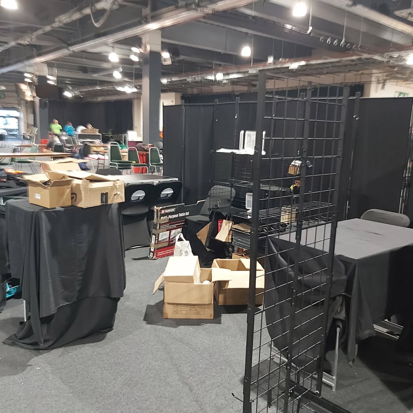 And just like that... it was gone.
Sometimes we ask whether we are doing the right thing by going round all of the events and sharing our games.
It's sometimes a lot for just the two of us and we are exhausted by the end of it.
However, the positivity that we receive about our work makes it so worth while.
Thank you everyone who came and supported us at @tabletop_gaming_live
We do it all again in less than two weeks @paradice.uk (Paradice Board Game Convention).
We hope to see you there.
#ludusvulpes #tabletopgaminglive #paradiceboardgameconvention #hardwork #exhausted