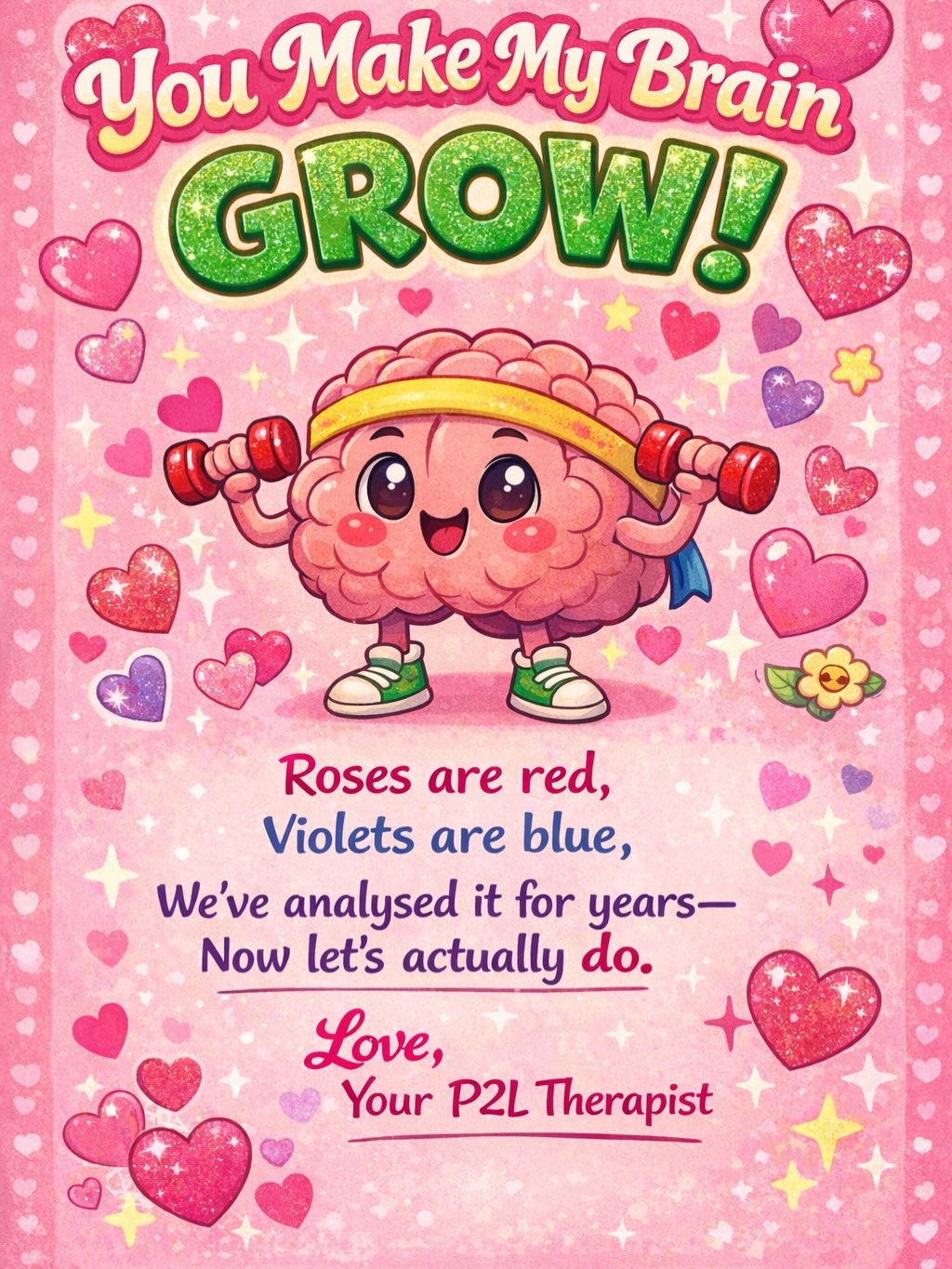 Roses are red.
Violets are blue.
Your nervous system deserves better too.
This Valentine’s Day, we’re handing out old-school cards with grown-up truths.
Because:
• Butterflies aren’t always romance.
• Boundaries are attractive.
• Overthinking isn’t healing.
• And you don’t have to do any of this alone.
Pass one to your inner child.
Book one for your current self.
– Your P2L Therapist 💕
#PowertoLiveFoundation #therapy #counselling #onlinetherapy #inpersontherapy london connection psychotherapy charity psychotherapy donatetoday cognitivebehaviouraltherapy acceptanceandcommitmenttherapy functionalanalyticpsychotherapy mindfulness podcast spotify applepodcasts