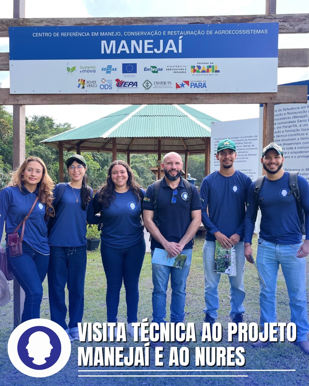🌿✨ VISITA TÉCNICA – PROJETO MANEJAÍ E NURES
📅 13/02/2026
O PET Agronomia realizou uma visita técnica ao Projeto Manejaí, implantado na Embrapa e apresentado ao público durante o período da COP 30, e ao NURES – Núcleo de Responsabilidade Socioambiental.
O Manejaí já vem sendo desenvolvido e implantado em comunidades desde 2019, promovendo práticas de manejo, conservação e restauração de agroecossistemas, fortalecendo a agricultura sustentável e a responsabilidade socioambiental na região. 🌎🌱
Durante a visita, tivemos a oportunidade de conhecer de perto essas iniciativas e compreender como teoria e prática caminham juntas na construção de uma Agronomia mais consciente e comprometida com o futuro. 🚜💚
Seguimos aprendendo, compartilhando e construindo conhecimento!
#PETAgronomia #UFRA #Manejaí #COP30 #NURES VisitaTécnica Sustentabilidade Agronomia