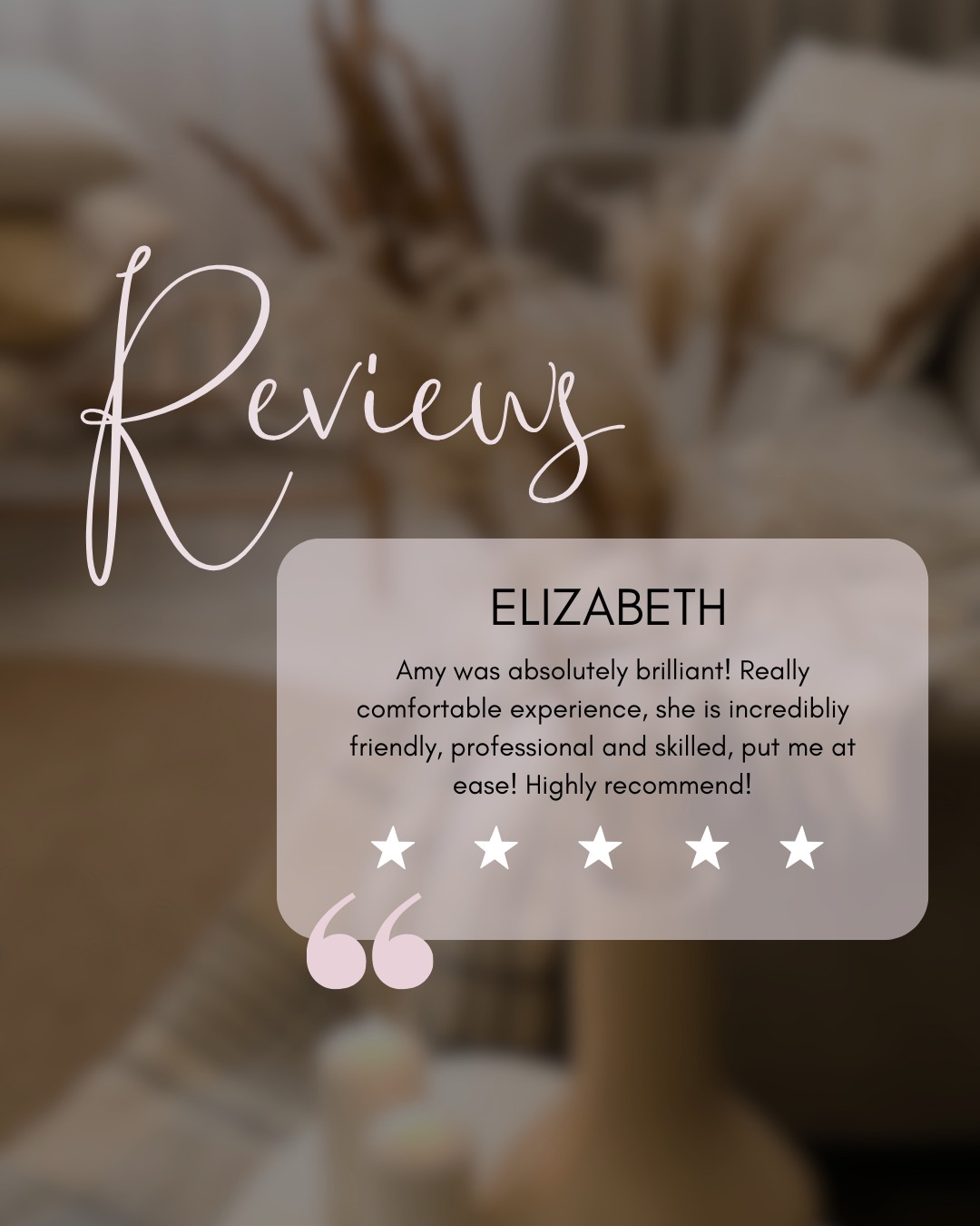 Kind words we’ll always be grateful for 💖
Thank you, Elizabeth, for trusting us with your treatment - your comfort and confidence mean everything ✨