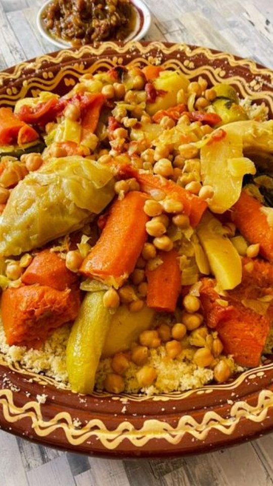 Today we learnt to make couscous the traditional way! Absolutely delicious 😋