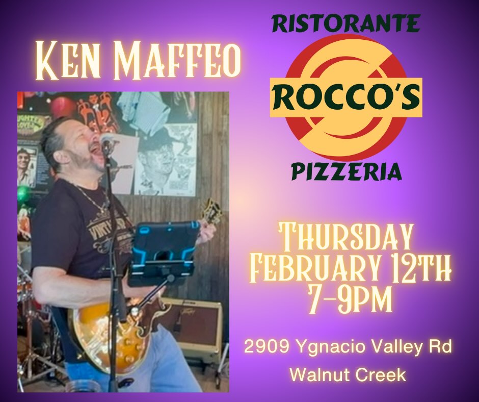 Come join me this Thursday @roccoswc for a ride in my musical time machine!