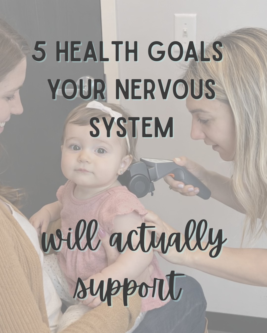 Not all health goals are created equal. Some your nervous system will support - others will sabotage. 🌿
ㅤ
Here's the truth about 2026 goal-setting: you can set any goal you want, but if your nervous system can't support it, you're setting yourself up for frustration.
ㅤ
The goals that actually work? The ones that support nervous system regulation.
ㅤ
5 Health Goals Your Nervous System Will Actually Support:
1. Better Sleep
When you prioritize sleep, your nervous system gets the rest and repair time it desperately needs. Quality sleep = better stress resilience, clearer thinking, improved mood, sustainable energy.
ㅤ
2. Consistent Movement
Not punishing workouts - movement that feels good. Walking, stretching, dancing, playing with your kids. Movement helps discharge stress and regulate your nervous system naturally.
ㅤ
3. Stress Management
This isn't "avoid all stress" (impossible). It's building tools to manage and recover from stress - breathwork, boundaries, nervous system resets, asking for help.
ㅤ
4. Nourishing Food
Not restrictive diets. Real food that supports your body's ability to regulate inflammation, blood sugar, and energy. Food as fuel, not punishment or reward.
ㅤ
5. Regular Chiropractic Care
Consistent nervous system support that removes interference, improves communication between brain and body, and gives you the foundation to actually achieve goals 1-4.
ㅤ
Notice what's NOT on this list? Extreme diets. Intense workout programs you'll hate. Expensive biohacks.
Unsustainable routines.
ㅤ
Because sustainable health isn't about doing MORE. It's about supporting your nervous system so your body can function the way it's designed to.
ㅤ
Which goal are you focusing on first? Drop it in the comments 👇