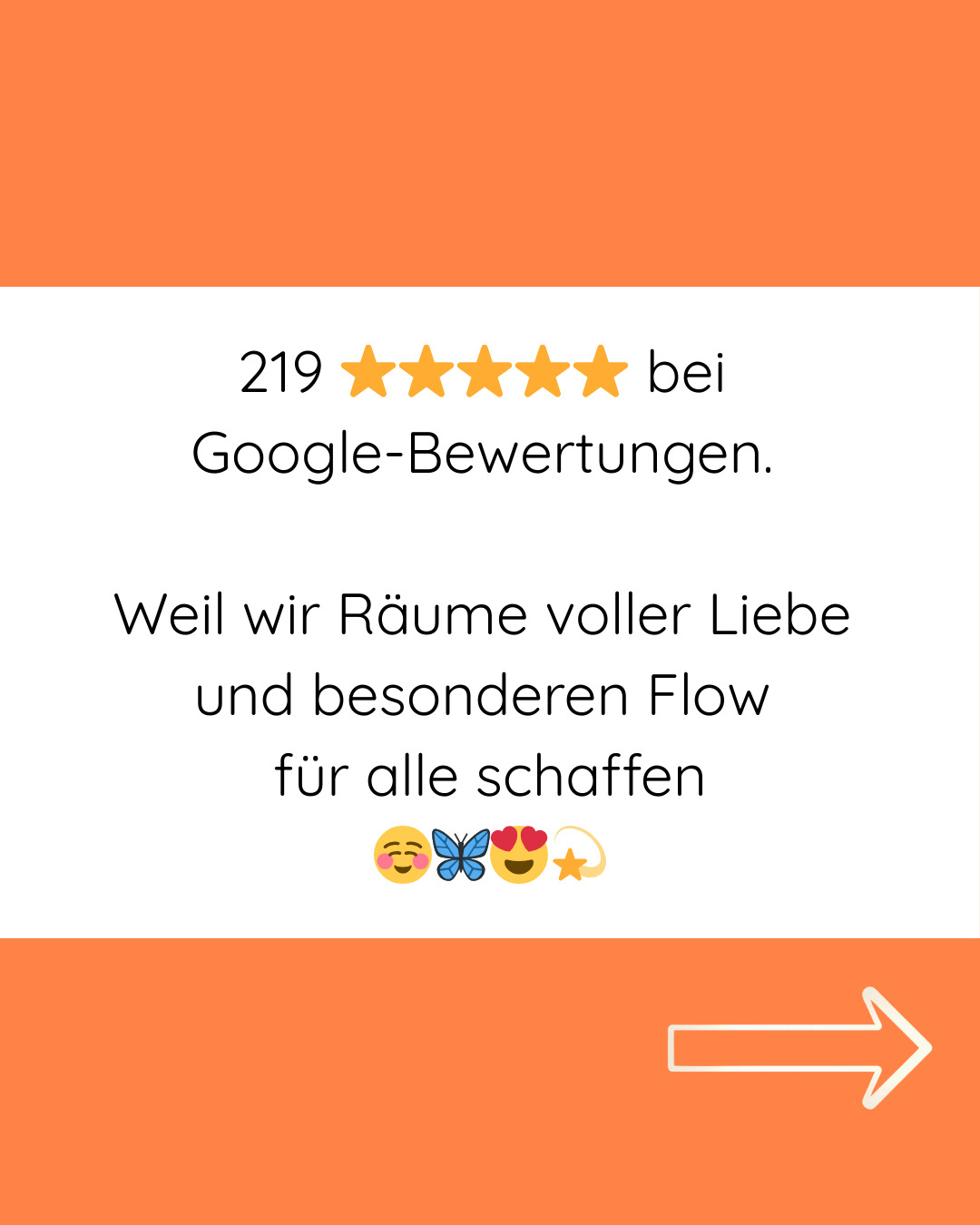 Wir sind so dankbar für diese wundervolle, herzliche Rückmeldung/ Bewertung! 💛❤️🩷🦋🌞💫🙏‼️☺️😍✨
Es erfüllt uns mit Freude, besondere Räume und eine besondere Energie zu schaffen – für Erwachsene und Kinder – in denen alle einen intuitiven Zugang finden und sich rundum wohlfühlen. 🥰
Es ist einfach ein Herzensprojekt, Workshops anzubieten und besondere Momente wie Geburtstage & Veranstaltungen für Jung und Alt zu gestalten. 🎉💖
Danke an alle, die uns auf diesem Weg begleiten – wir freuen uns auf alles, was noch kommt! 🌸
📩 Bei Interesse schreibt uns gerne über die Kontaktanfrage!
#Herzensprojekt #BesondererSpace #IntuitiverZugang #LiebevollGestaltet #Glücksmomente #WorkshopsFürAlle #GeburtstagFeiern #Familienzeit #KreativitätFürKinder #GemeinsamGlücklich #herzensarbeit
