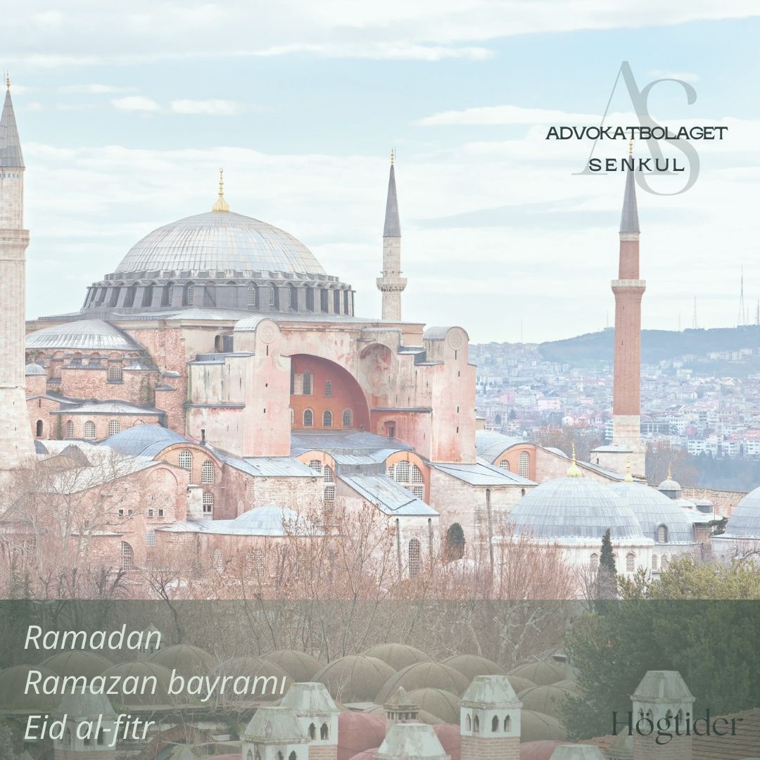 Idag är första dagen av de tre högtidsdagar som följer efter fastemånaden ramadan.
Ramadan är en tid kantad av givmildhet och medmänsklighet där det är kutym att hjälpa de som kanske har det svårare. Det är också en tid för inre reflektion där du uppmanas att bli ditt bättre jag.
Vi önskar alla extra härliga dagar fyllda av glädje och lycka tillsammans med nära och kära!
Glad Bayram! Happy Eid!
¤
¤
¤
Herkesin bayramını kutlar,
nice güzel bayramlar dileriz!