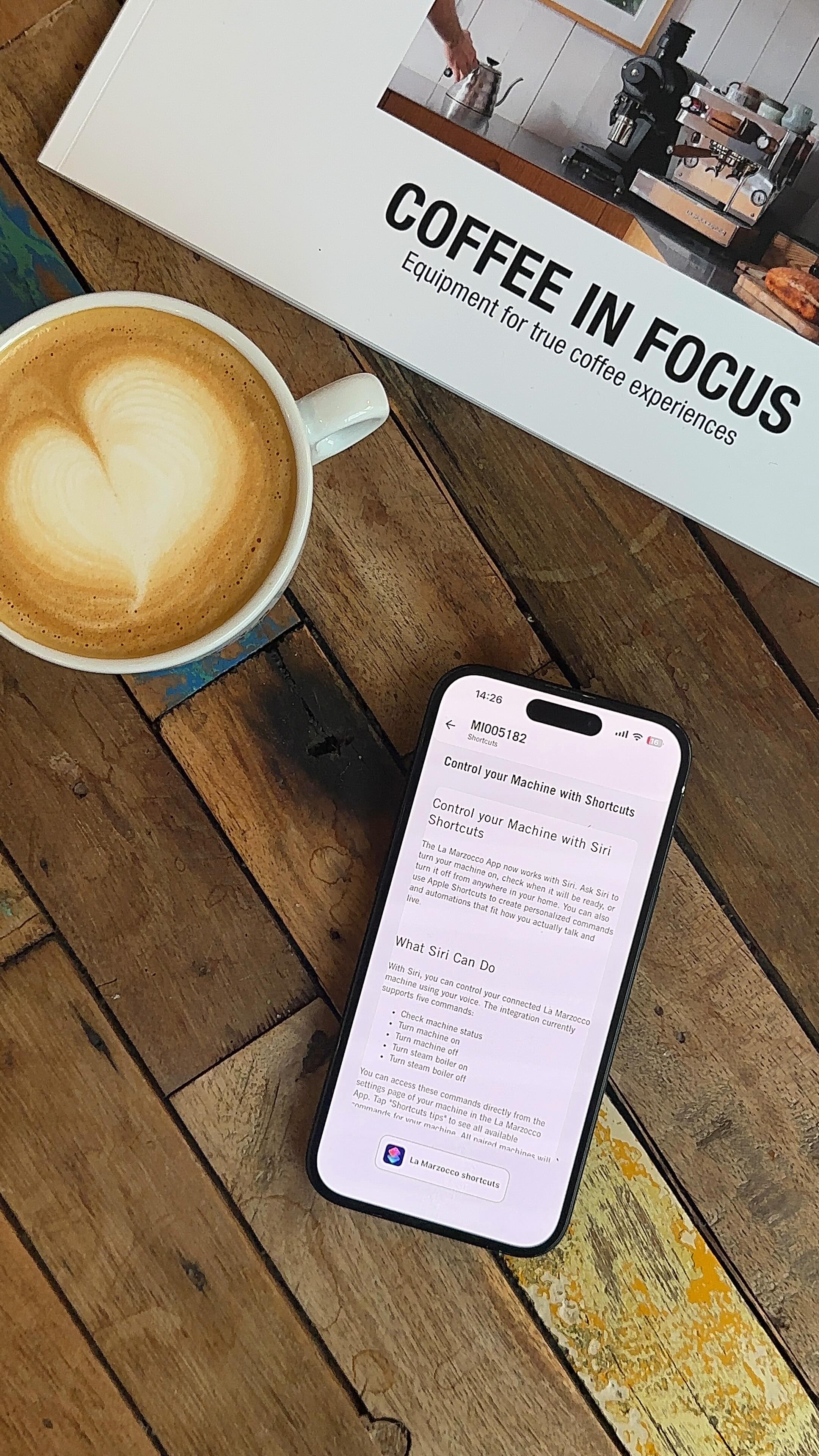 Your coffee. On your time. With the La Marzocco app and Siri you can turn on your machine with your voice, set automations and wake up to ready-to-brew mornings.
Less steps. More flow.
Just coffee - made easy.
🔗 Explore and read more about Siri Shortcuts in our latest blogpost, via link in bio.