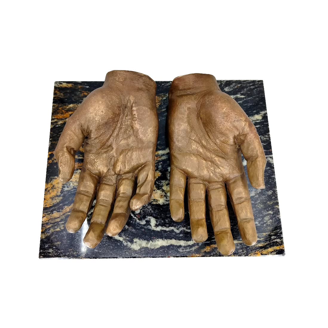 A son so loved. Tall, handsome, funny and part of a truly beautiful family. But in an unexplained moment, a different choice was made.
These casts, of which I have worked with the family, now for over the past 2 years are finally home. It took time to be able to hold them again. Although it's bittersweet, I know the importance these have and what it will mean.
I have held his hand so much in their creation, fondly remembering the stories and images of him from his parents. We can't explain the decisions made, but we took great care to ensure the best in his memory for mum and dad.
I had the pleasure of being able to work with @stevewilliams1963 who created the stone base, so these bronze casts can sit perfectly on the stone without movement. But also be picked up.
They will always have a piece of my heart and I know we will still be in touch in many years. As I always like to check in 💗