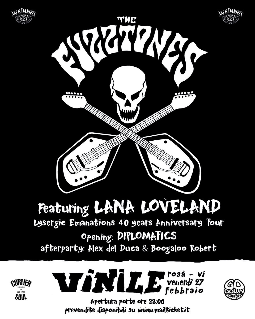⏳ Manca pochissimo al live dei leggendari @fuzztonesofficial al @vinileclub
Ad aprire lo spettacolo alle 22:30 i nostri funambolici @diplomatics_band
🔥 Dancefloor rovente con DJ Alex Del Duca e Boogaloo Robert!
🤘 Banchetto superrock con dischi e merch Go Down Records!
👊 IN FUZZ WE TRUST!
Assicurati il biglietto su mailticket.it prima che sia troppo tardi!
🗓️ 𝐕𝐞𝐧𝐞𝐫𝐝𝐢̀ 𝟐𝟕 𝐟𝐞𝐛𝐛𝐫𝐚𝐢𝐨 𝟐𝟎𝟐𝟔 dalle 22:00
📍 𝐕𝐢𝐧𝐢𝐥𝐞 via Capitano Alessio 94, Rosà (VI)
🎫 Prevendite online 🔗 https://www.mailticket.it/evento/50038/the-fuzztones-live
