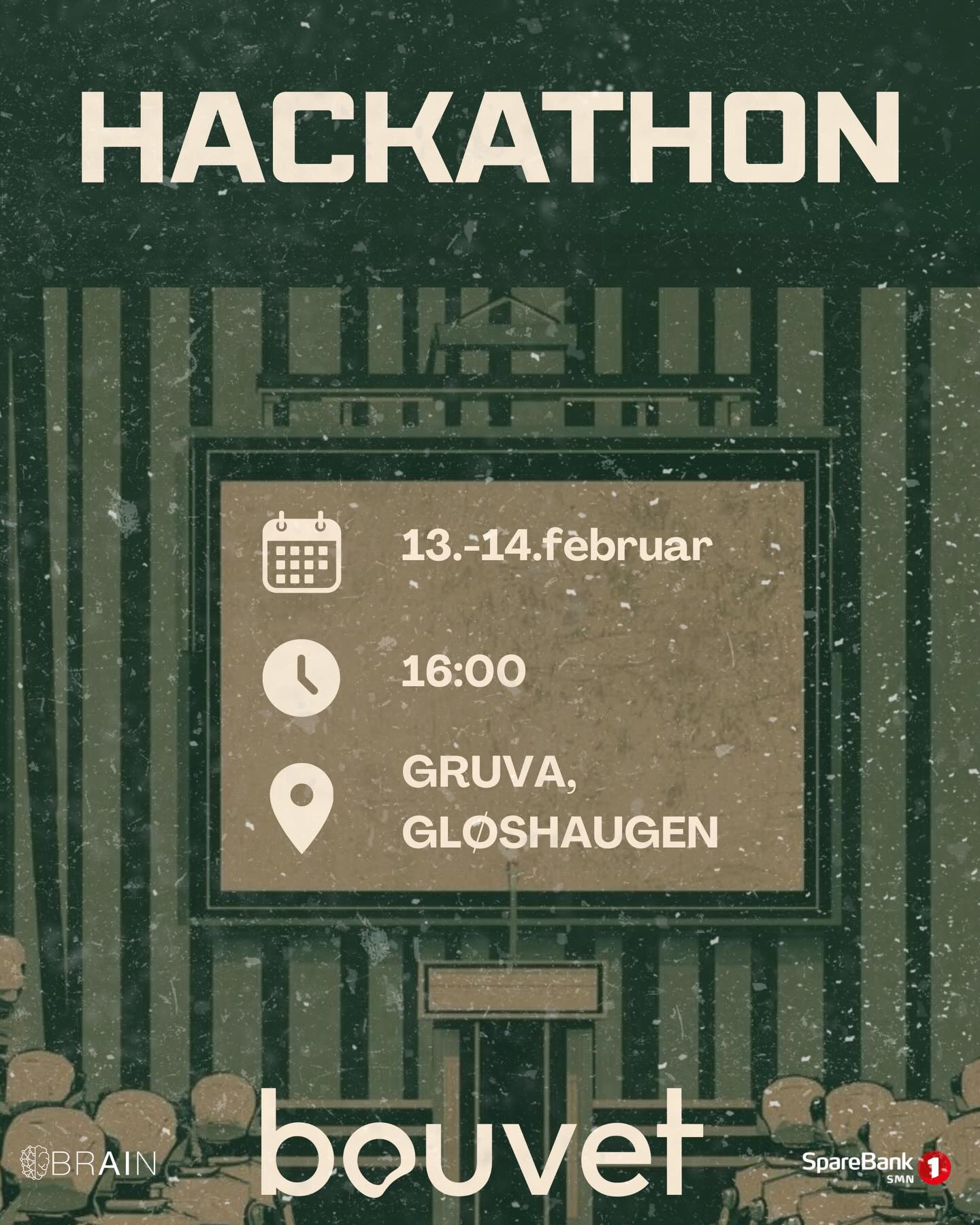 Årets hackathon holdes fra 13.-14. februar på GRUVA! Vi håper å se deg der.🫵 Sjekk link i bio for mer info.🌟