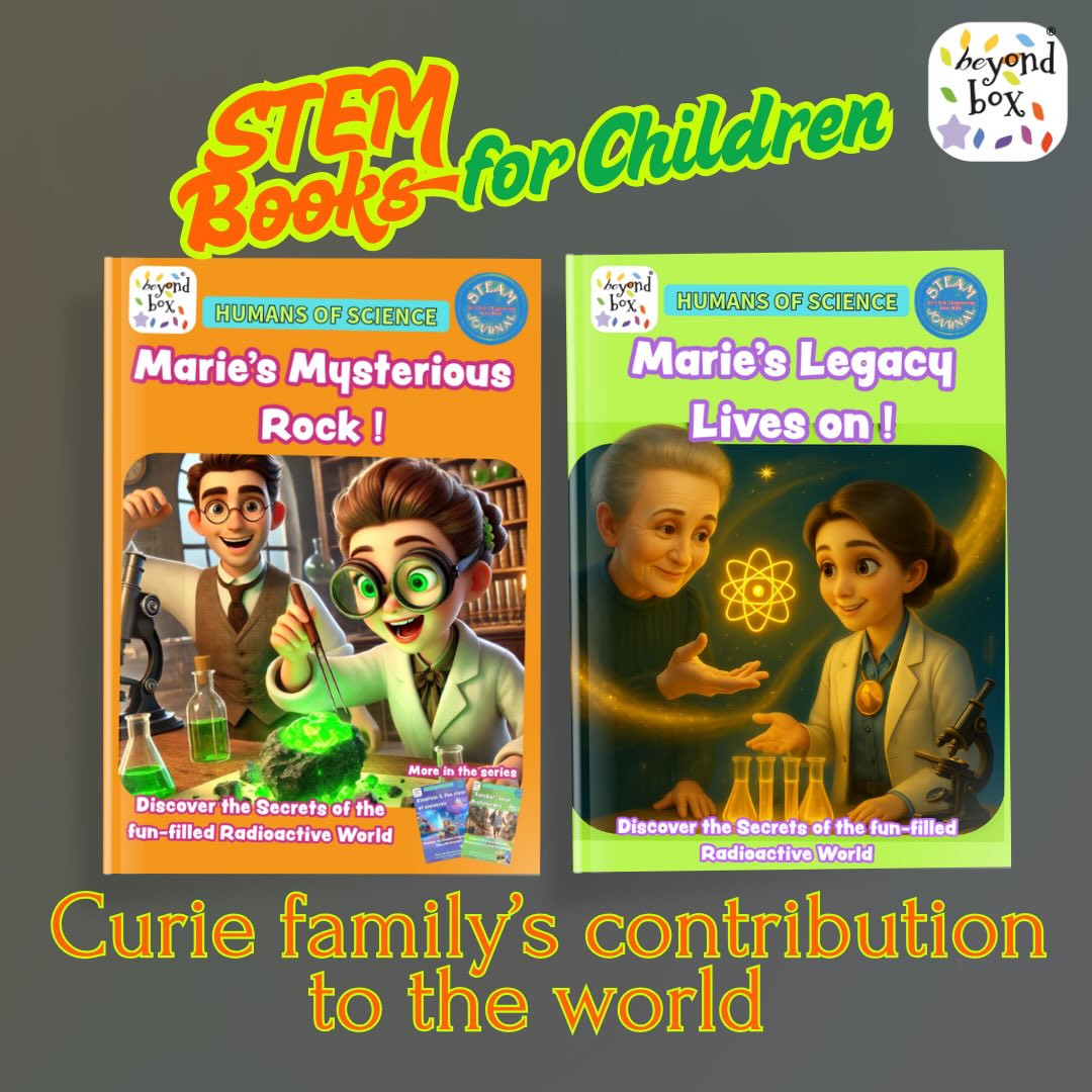 Discover the secrets of the Radioactive world (Scientific Story + Activity books for children)
