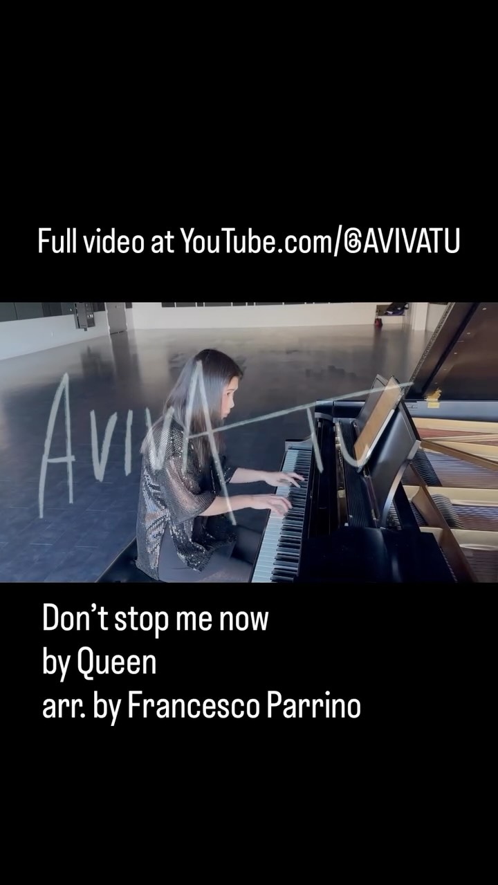 Don’t stop me now
by @officialqueenmusic
arr. by @francescoparrinomusic
Filmed @blackwulf2006
YouTube Link
https://youtu.be/DJT8Qar-0Wc?si=CC47cC3X-4VgFobo
#dontstopmenow #queen #francescoparrino #piano #avivatu