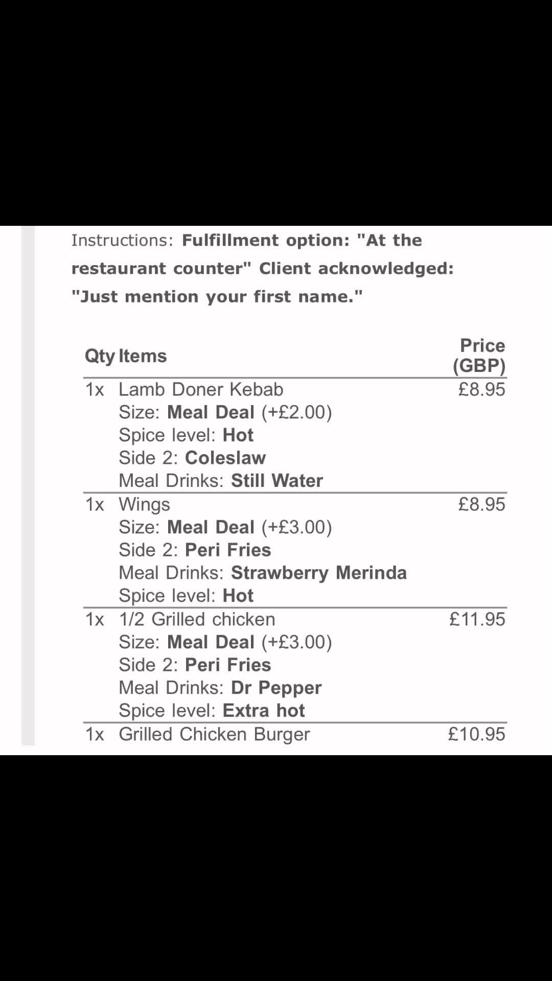 £298 later and we’ve officially secured the bag (or 20 bags). From the Lamb Doner to the extra Peri Fries, this is a literal feast for the ages. 🍗🍟
We are obsessed with this energy—honestly, we need more of this in our lives. Who else is looking at this receipt and getting hungry? 🙋♂️✨
#FoodHaul #FeastMode #TakeoutGoals #GroupDinner #PeriPeri #Foodie #CheatDay #BigEnergy