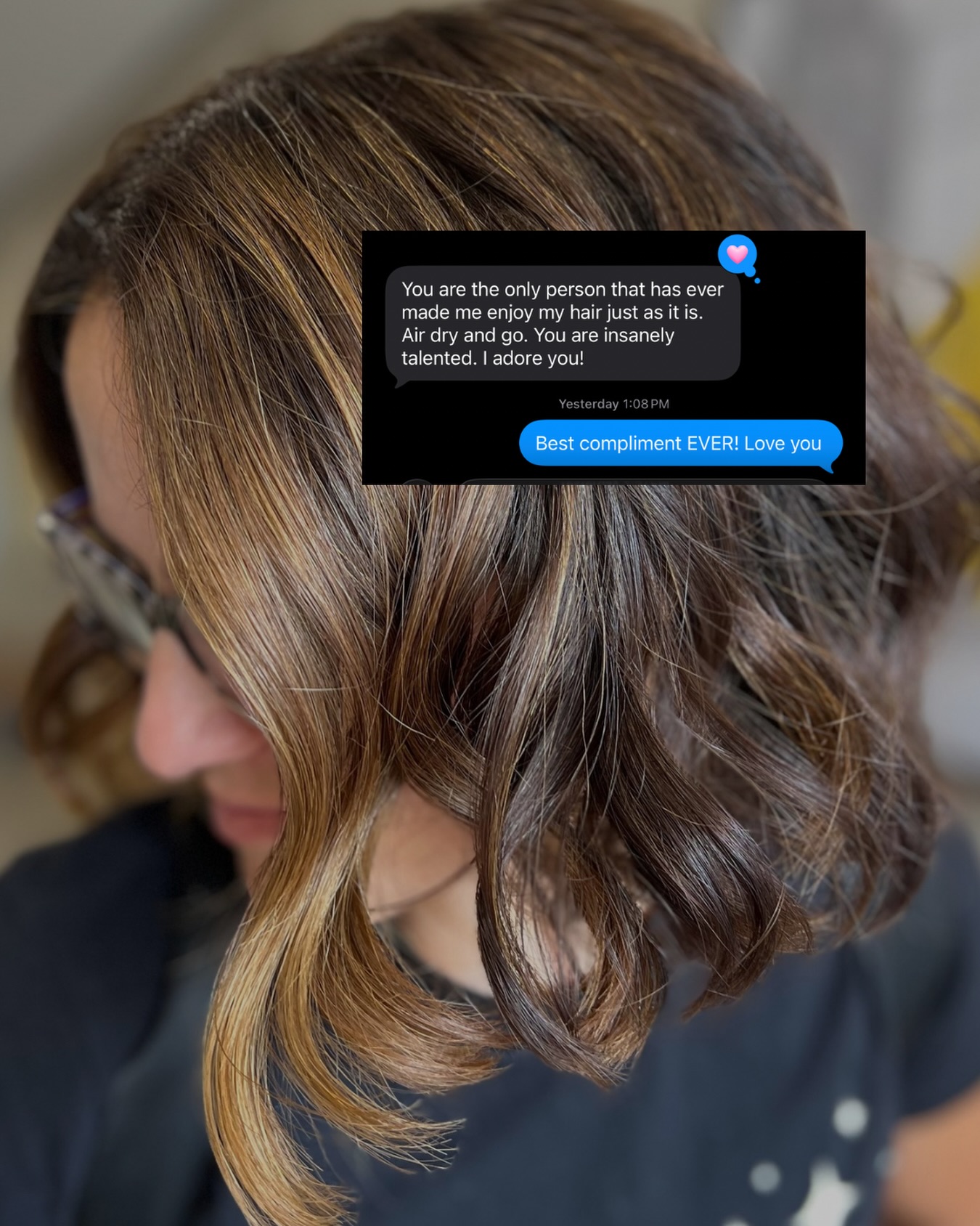 This is the goal.
Hair that feels like yours.
Hair you enjoy without effort.
Hair you can air-dry and go.
When someone tells me they finally love their hair as it is,
that’s everything.