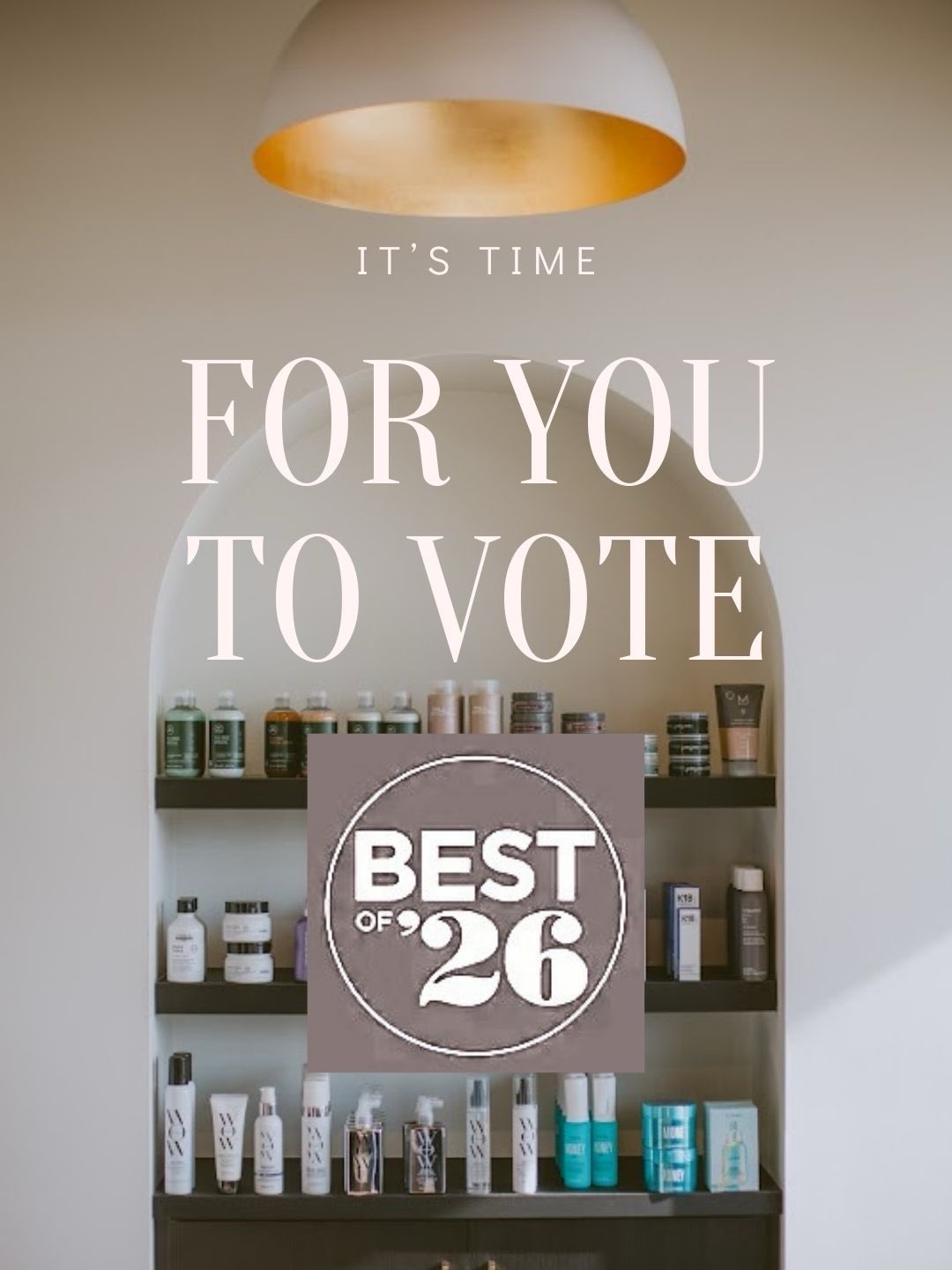✨ BEST OF MAPLE GROVE ✨
We’re so honored to be nominated for Best Salon + Barber Shop in the Self-Care category 🤍
If you love your hair with us, we’d be so grateful for your vote!
✔️ Click the link
✔️ Go to Self-Care
✔️ Select Best Salon + Barber Shop
✔️ Vote in at least 5 categories
✔️ Come back and vote once a day through Feb 28th
Your support means everything to our small business and our amazing team 🫶
#BestOfMapleGrove #MapleGroveMN #SupportLocal #SalonLife #MapleGroveSalon
