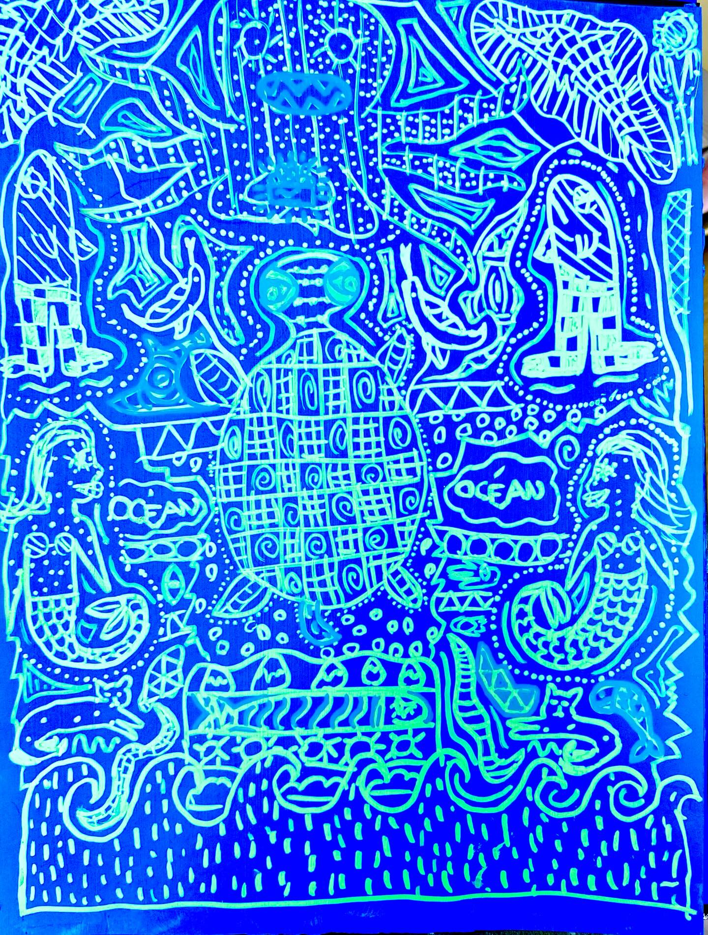 Gabriela #acrylique #posca