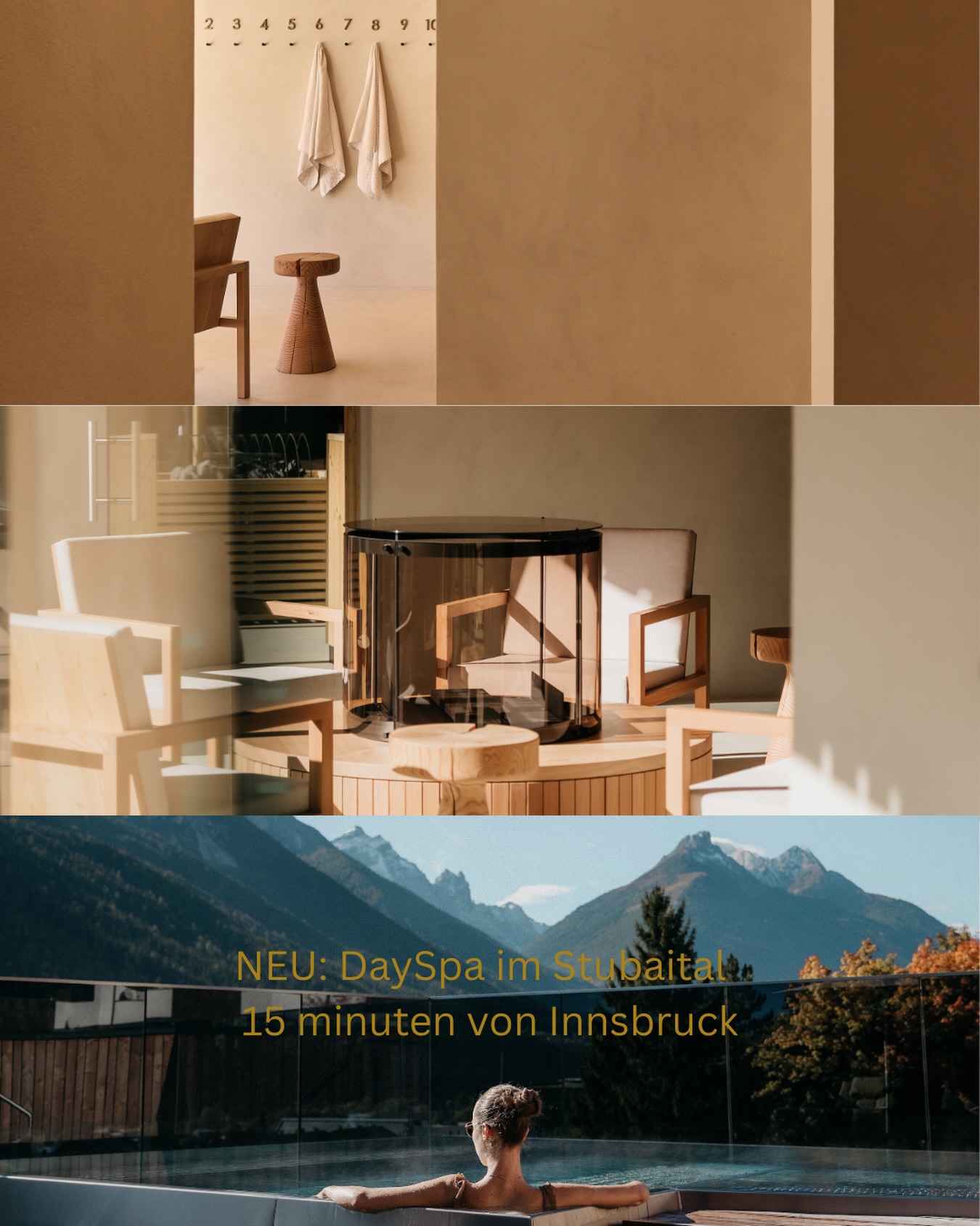 Kleiner Luxus, große Wirkung ✨
Optionen:
Day Spa 🕚 11-20 Uhr
Half Day Spa 🕚 11–16 Uhr
🥐 inkl. Brunch möglich in der Lärchenlodge
Ankommen. Abschalten. Genießen. 🌿
Der perfekte Tag für Körper & Kopf.
#lärchenlodge #dayspa #spaday #brunchvibes #wellnesszeit
