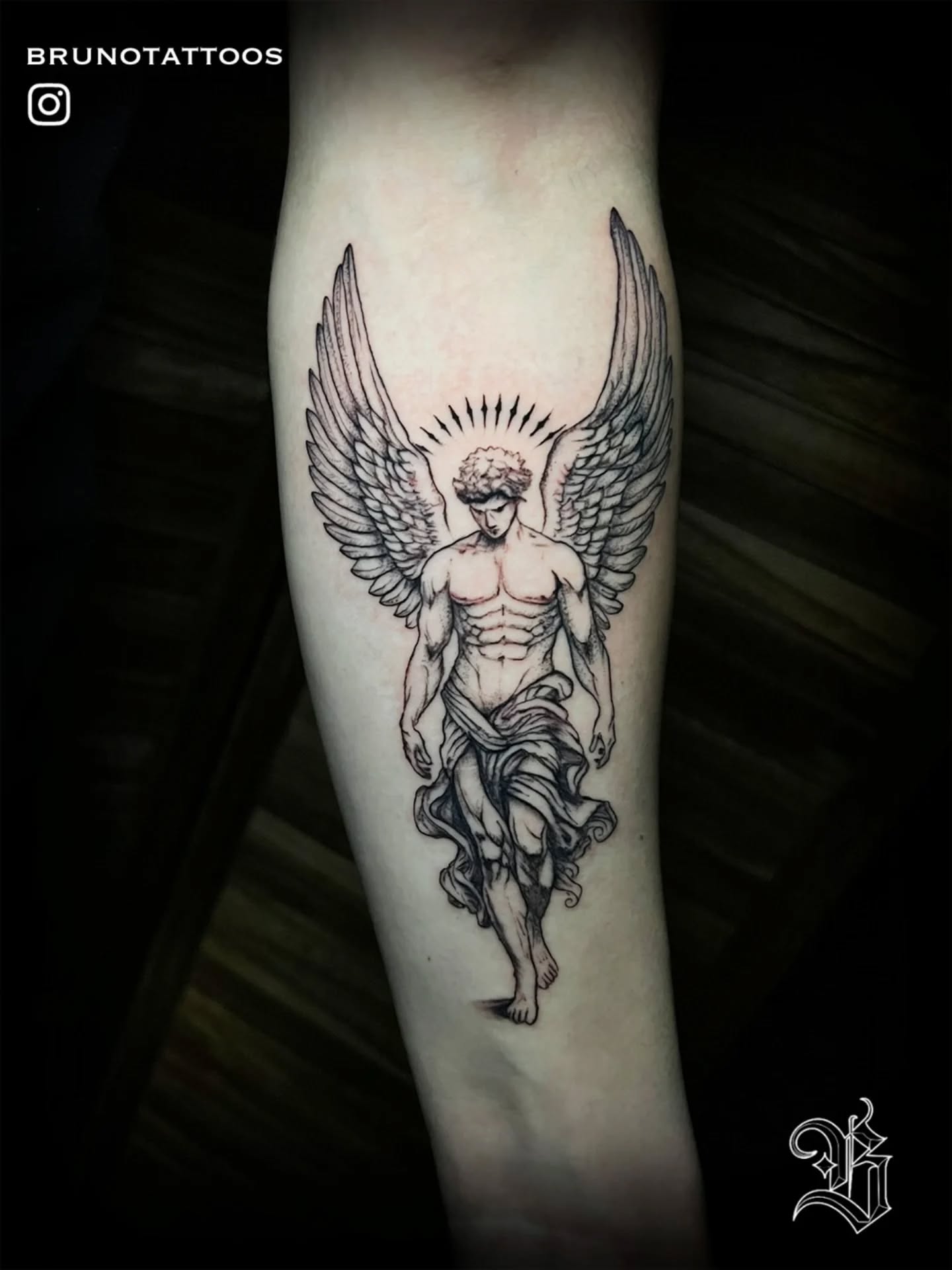 Logan came all the way from California to bring this vision to life — that kind of commitment deserves respect. 🖤
This archangel was created to embody protection, but it goes deeper: divine guidance, spiritual warfare, strength in chaos, and the courage to stand firm when tested. A guardian not only against external battles, but the internal ones we all face.
We focused on strong structure, fluid movement, and a commanding presence — a symbol of faith, discipline, and higher purpose.
Huge thanks to Logan for the trust and the preference. Traveling that far to sit in my chair means a lot.
If you’re drawn to meaningful, powerful designs, let’s create something that tells your story. DM me to schedule your free consultation. 🖤
Done with @cheyenne_tattooequipment
@auraiv_tattoo 💀
#tattooart #blackandgreytattoo #archangeltattoo #realistictattoo #customtattoo