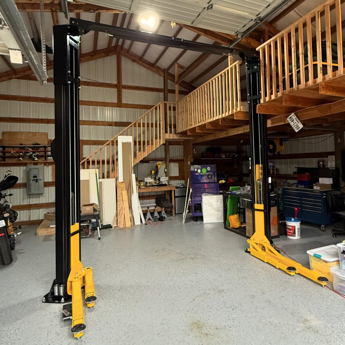 A HW-10ASY sold, delivered and installed… one of two @apluslift lifts that were installed by our two teams today!