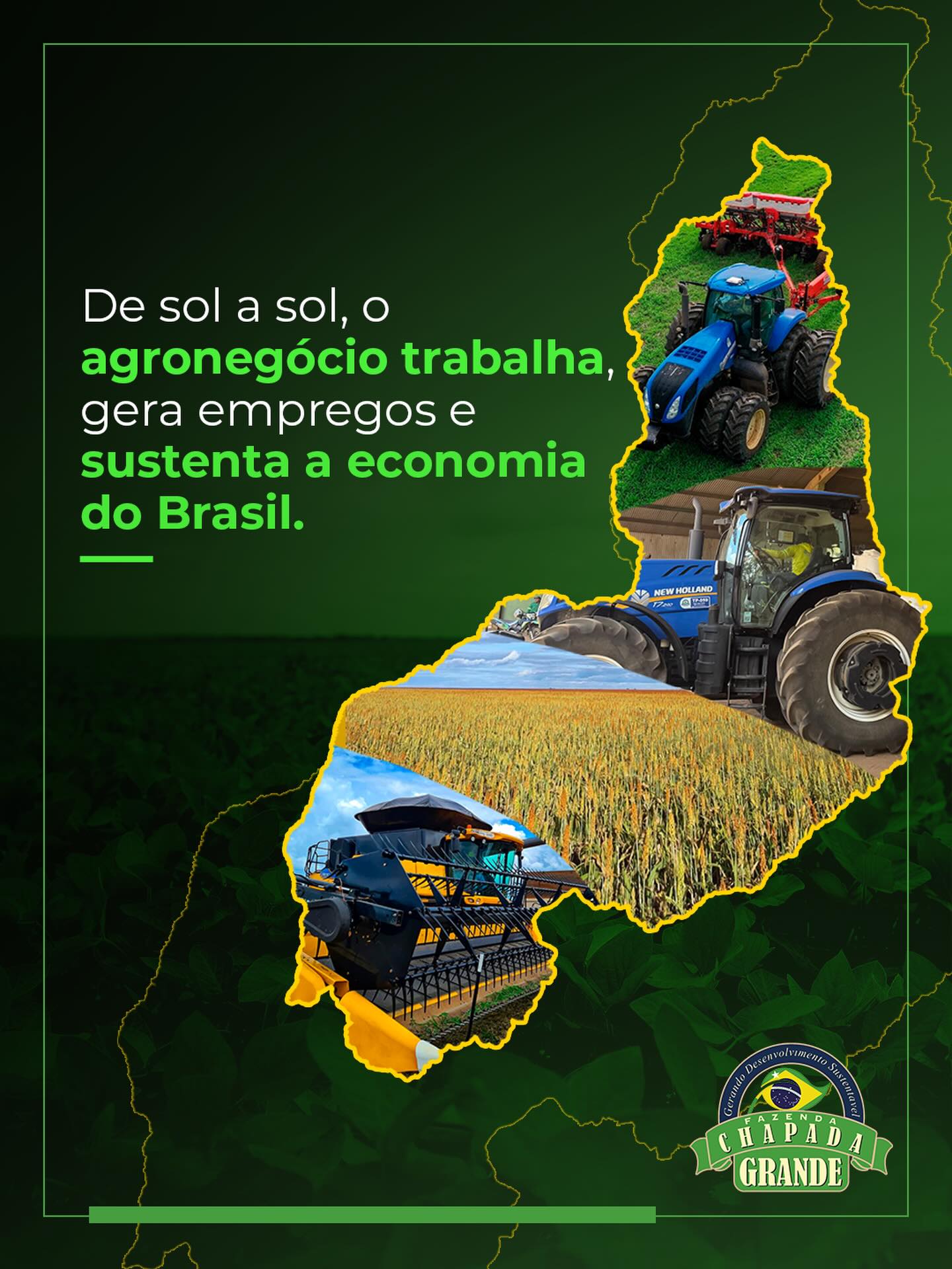 O agro é vida! #agro #agronegocio #desenvolvimentosustentável