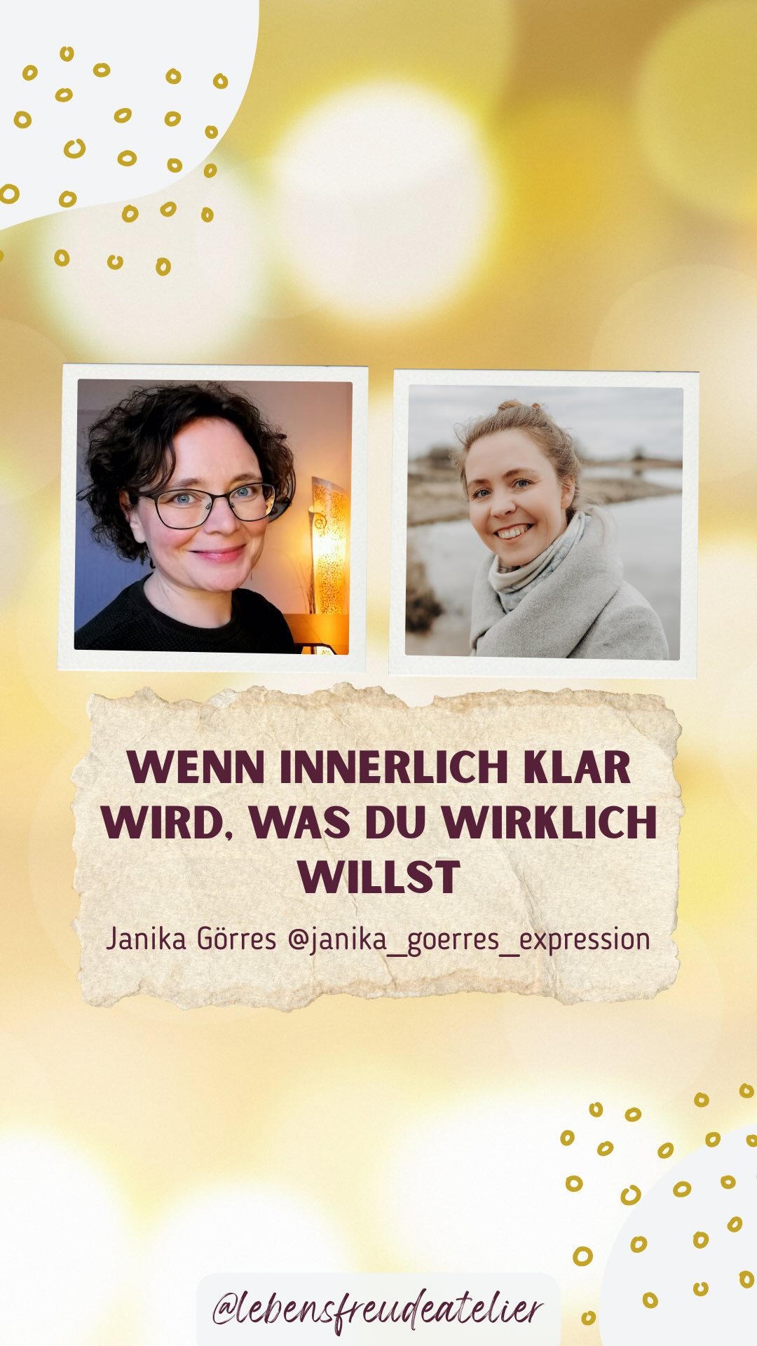 „Her mit dem schönen Leben!! Wirklich. Ich bin bereit jetzt dafür. Ich gehe jetzt ins Neue.“
Das sind Worte, die kann man sogar fühlen 🤗
Mehr als ein Entschluss. Das ist eine innere Ausrichtung, die aus der Tiefe des Gefühls kommt – nicht aus dem Kopf.
Ein klares JA! zu sich selbst, das durch den ganzen Körper strömt.
@janika_goerres_expression beschreibt diesen magischen Moment, in dem sich aus einer Ahnung, einem „vagen Gefühl“, eine riesige innere Klarheit formt:
Ich bin bereit für mehr. Für das schöne Leben, das von mir entdeckt werden möchte.
Und dann passiert das Wunderbare:
Wenn dieser innere Kompass einmal gelesen und immer sicherer eingesetzt wird, beginnen sich die Wege zu fügen. Türen öffnen sich, wo vorher nur Wände zu sein schienen.
Nicht durch äußeres Pushen, sondern weil eine neue, intrinsische Kraft in dir wirkt – die Kraft deines Potentials, deiner Berufung.
Es sind so Momente, die richtig Gänsehaut machen.
Momente, in denen du spürst: Mein Leben wartet nicht darauf, gelebt zu werden.
So, als würde alles darauf warten darauf, dass ich JA dazu sage.
Vielleicht spürst auch du gerade diese leise oder laute Sehnsucht nach „mehr“ – nach mehr Lebendigkeit, mehr Wahrhaftigkeit, mehr Schönheit in deinem Alltag.
Vielleicht ist es Zeit, innerlich eine solche Klarheit wachsen zu lassen: Her mit meinem schönen Leben! Ich bin bereit.
Das ganze, berührende Gespräch mit Janika, in dem es genau um diese Reise vom inneren Ruf zur gelebten Wirklichkeit geht, findest du in unserer Podcastfolge.
Den Link habe ich für dich in meiner Bio hinterlegt.
Dein Leben wartet auf dein Ja! 😍
🤗 Her mit dem schönen Leben!
Ich freu mich auf dich.
Deine Eva
*Heilpädagogische Praxis für Traumaintegration & Potenzialentfaltung*
#Neubeginn #Lebenswandel #Intuition #Selbstermächtigung #Podcast