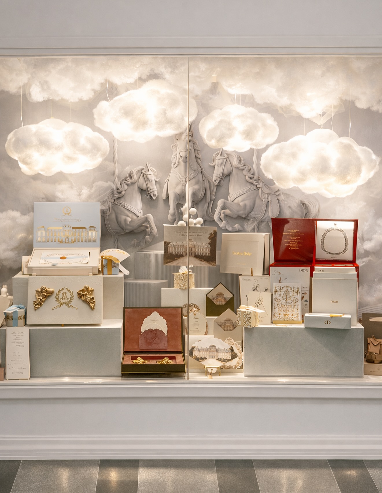 The Card Co. window, reimagined.
Soft illuminated clouds above. A textured backdrop behind. A curated edit of invitation suites and custom boxes at the forefront.
Book your invite consultation today.
📧 info@thecardco.ae
📞 04 386 9369
#TheCardCo #LuxuryStationery #CraftedFineStationery #DubaiDesigners #2026