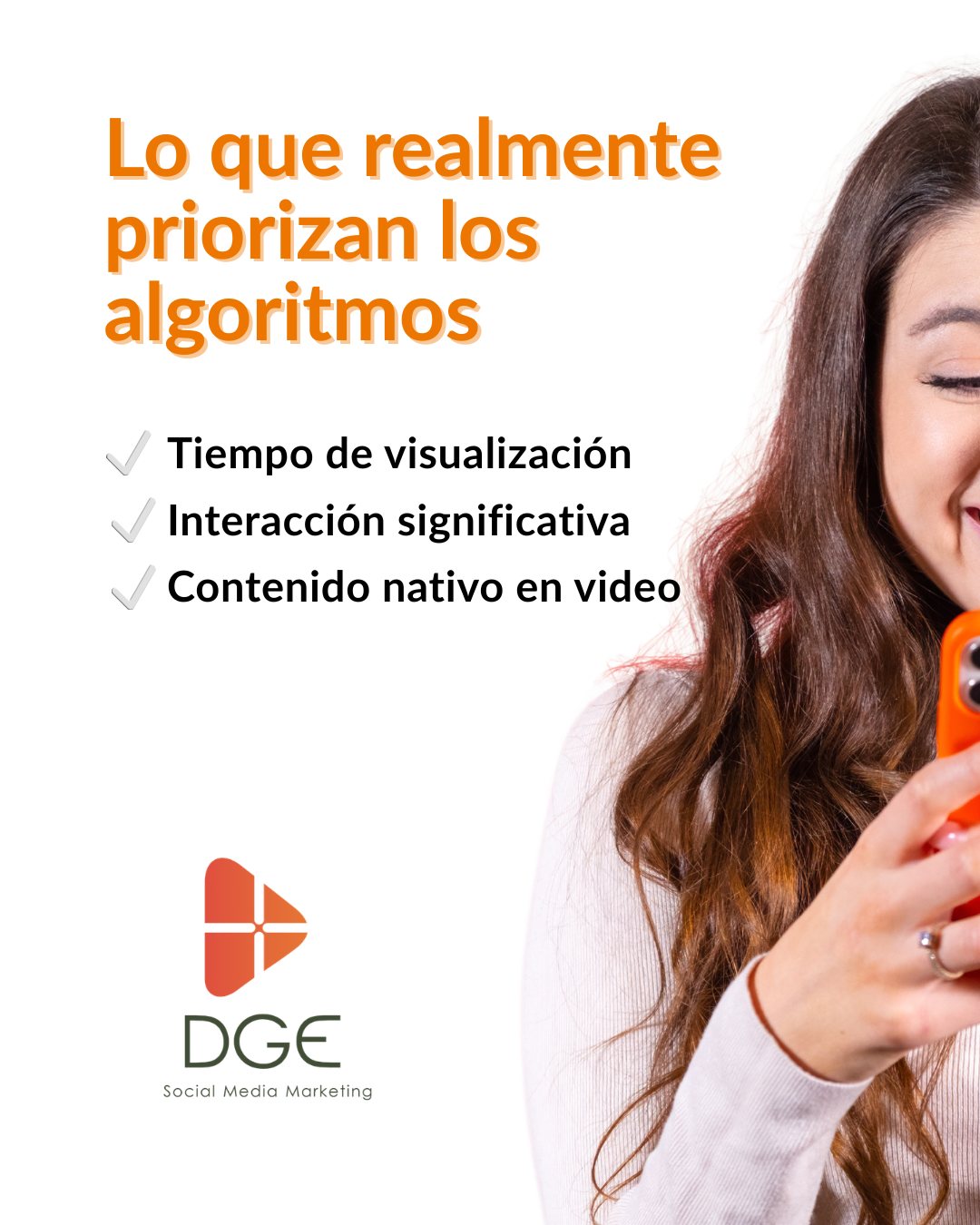 En 2026, el algoritmo prioriza:
• Tiempo de visualización
• Interacción significativa
• Contenido nativo en video
No prioriza:
• Diseños bonitos
• Frases inspiradoras
• Likes aislados
El contenido debe generar retención, no solo reacción.
#SocialMediaStrategy #ContenidoDigital