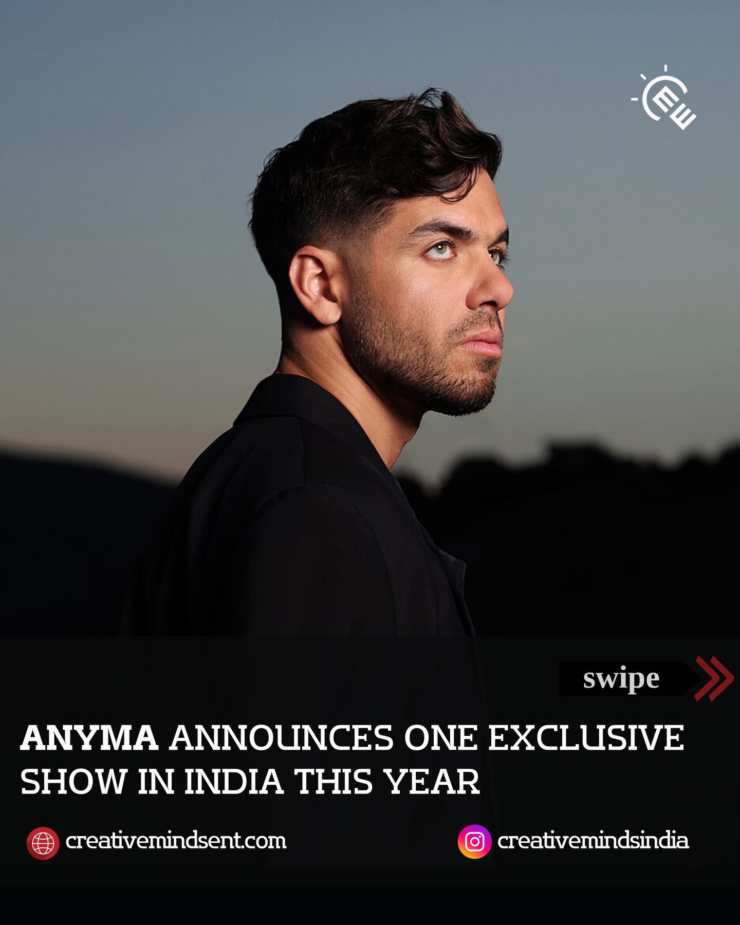 ANYMA (@anyma) presents ÆDEN
One of electronic music’s most ambitious live productions comes to India at Mahalaxmi Racecourse, Mumbai on 21 November 2026
Pre registration live now on bookmyshow (@bookmyshowin) ANYMA (@anyma) presents ÆDEN
One of electronic music’s most ambitious live productions comes to India at Mahalaxmi Racecourse, Mumbai on 21 November 2026
Pre registration live now on bookmyshow (@bookmyshowin)