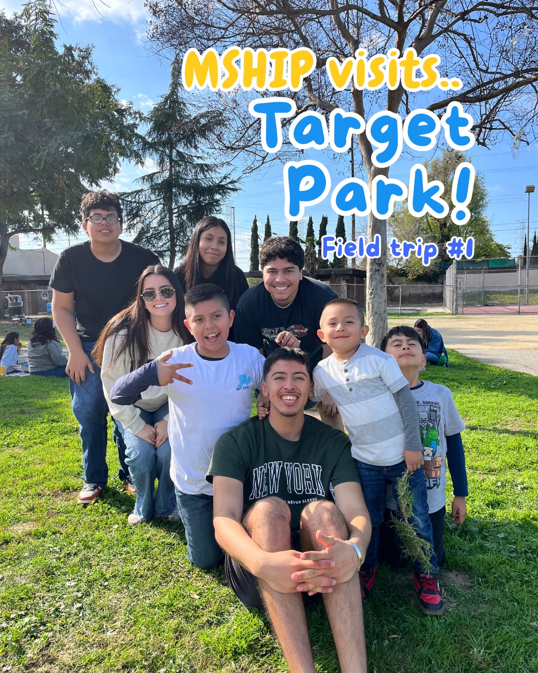 MSHIP had their first Saturday event at Target Park!! We had so much fun participating in the high-energy games and sports on the courts, field, and the playground!!