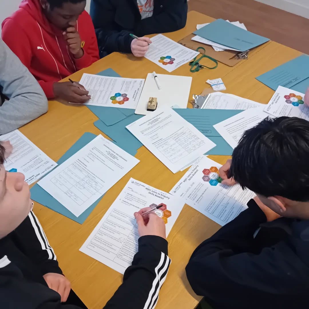 What shall we do with all that data? #maximisingpotential #GCSEGeography #Fieldwork