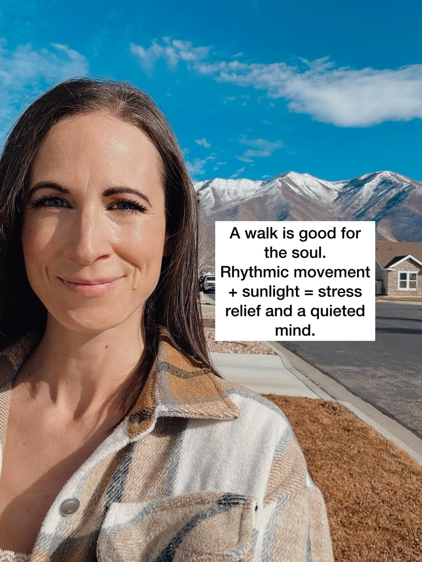 A walk is good for the soul.
There’s something about the simple rhythm of walking—one foot, then the other, breathing, moving—that just settles your nervous system. Add in some sunlight and you’ve got the perfect recipe for regulation.
The light hits your skin, your body registers safety and warmth. Your mind, usually spinning with a thousand thoughts, starts to quiet down. That tension you’ve been carrying? It begins to release.
You don’t need anything fancy or complicated. Just you, your feet, and some sunshine. Sometimes the simplest things are the most healing.
#MentalHealth #SelfCare #Wellness #Mindfulness #AnxietyRelief