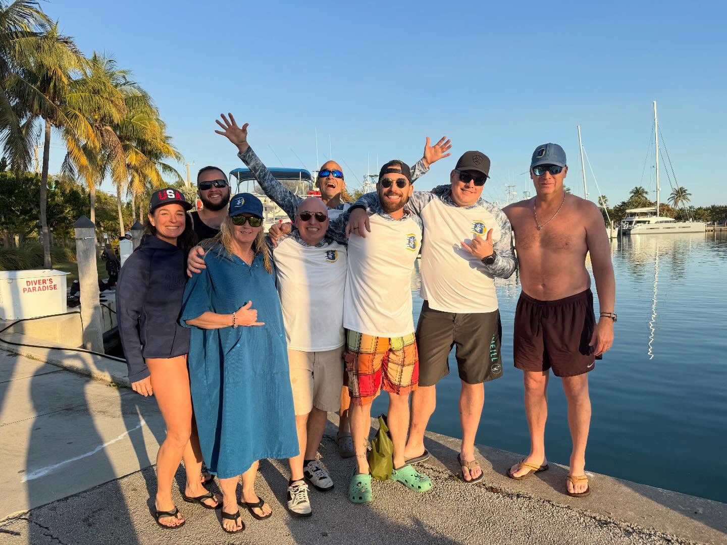 SubSurface Veterans memorial dive for EOD1 Luis Souffront. Thank you to all the veterans who braved the chilly weather to honor a brother in arms. #neverforget @neptunememorialreef is a place everyone should visit. Thanks to @diversparadisemiami for getting out and back safely. @jsamuel215 @carriew123 @brunoraschio @stephaniegoodenough @ronoverman #veteran #scuba #therepy #lltb