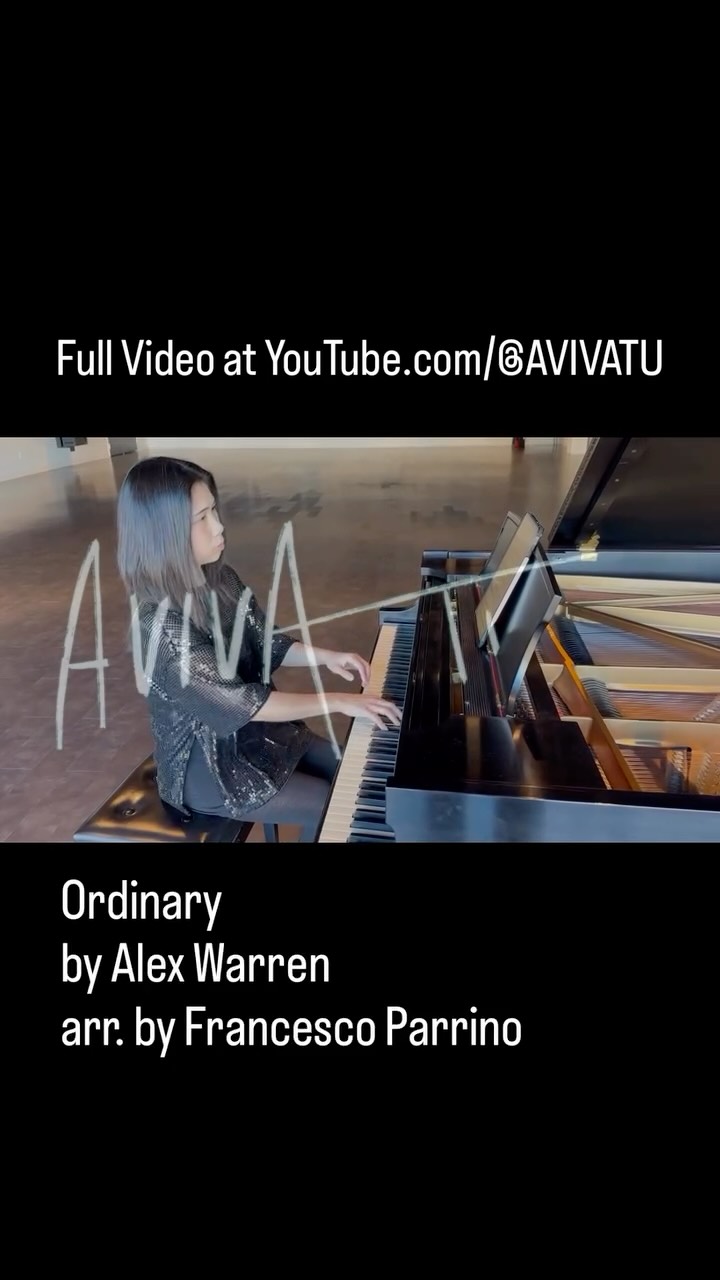 Ordinary
by @alexwarren
arr. by @francescoparrinomusic
Filmed at @blackwulf2006
YouTube link
https://youtu.be/3SF2KN3vvUw
#francescoparrino #pianoarrangement #alexwarren #ordinary #pianist
