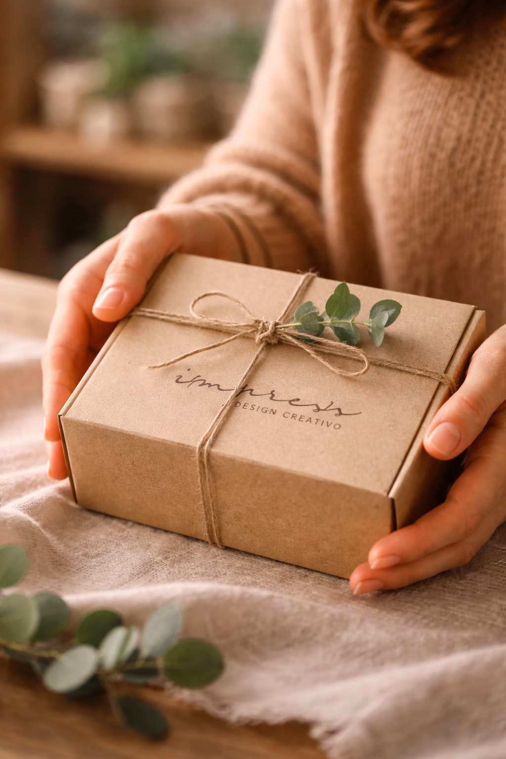 Hoje eu parei para pensar em quantas histórias já passaram pelas minhas mãos.
Tem pedido que chega com áudio explicando o motivo.
Tem cliente que escreve “é para minha mãe, mas ela não pode saber”.
Tem marido que pede ajuda para escolher a frase certa porque não encontra as palavras sozinho.
Quando eu preparo cada peça, não vejo só um nome para personalizar.
Vejo alguém que é importante para você. Vejo um aniversário aguardado, uma reconciliação, um agradecimento que ficou anos preso na garganta.
Eu imagino a cena. A caixa sendo aberta devagar. O silêncio antes do sorriso. A frase sendo lida duas vezes.
É ali que tudo faz sentido 🤎
A Impress existe para isso.
Para fazer um sentimento atravessar a distância e chegar inteiro, com cuidado, com intenção, do jeito certo 🌿
Obrigada por confiarem algo tão íntimo nas minhas mãos.
Se você também tem um nome que carrega história, me chama. Eu preparo com o mesmo respeito 📦