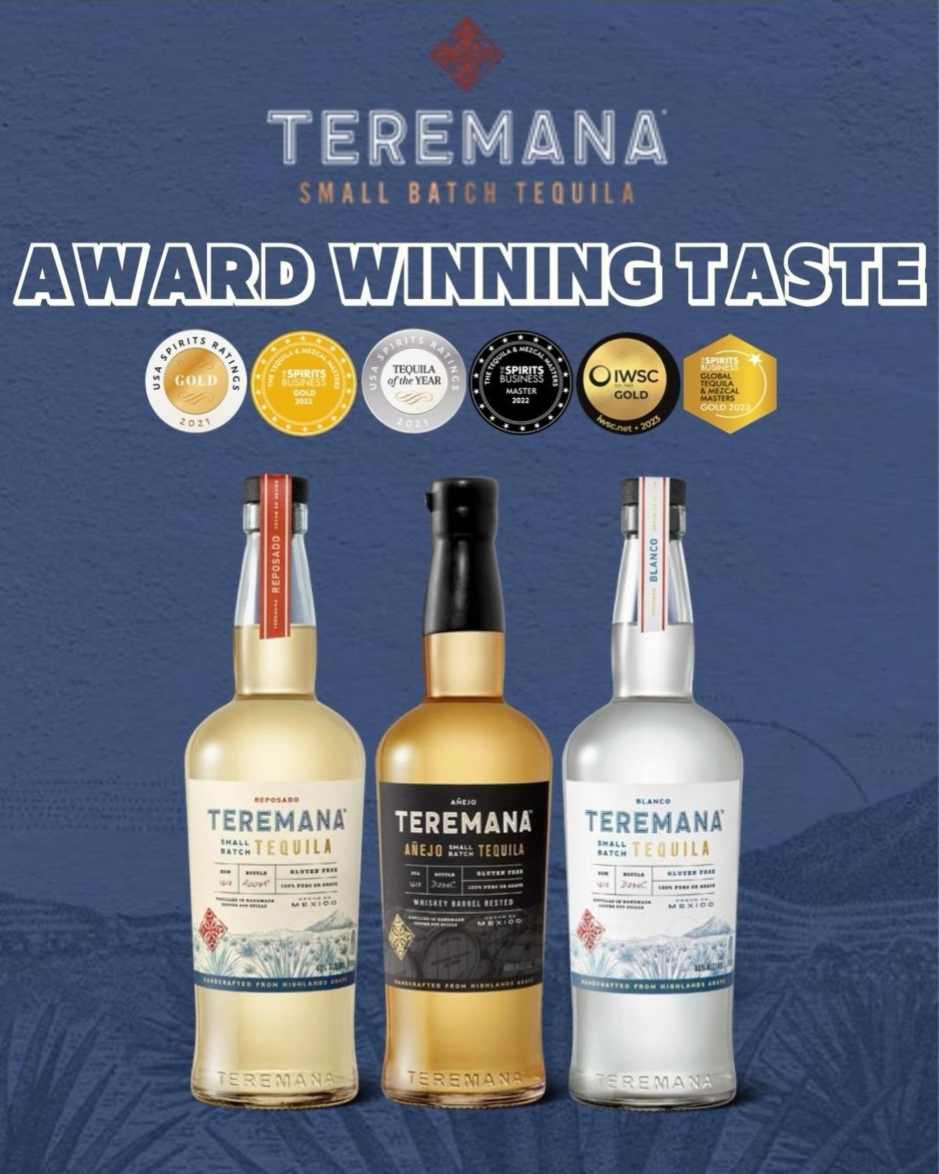 Meet Teremana Small Batch Tequila
Teremana means spirit of the earth. From taking care of the land where we source our agave, to the painstaking process of creating our tequila, to the people we work and spend time with. Teremana stands for taking care of what and who we love.
Teremana Blanco, Reposado and Añejo Tequila - crafted with care, sustainability, and quality at its core — this is tequila done the right way. And don’t just take our word for it…Teremana Tequila is a winner of multiple Gold Medals in spirit competitions across the globe..
New to Singapore and now available through Dyspatchr and our distribution partners at Octopus.
Mana. Gratitude. Tequila.
#Dyspatchr #Teremana #SpiritofMana #drinkingwithdyspatchr