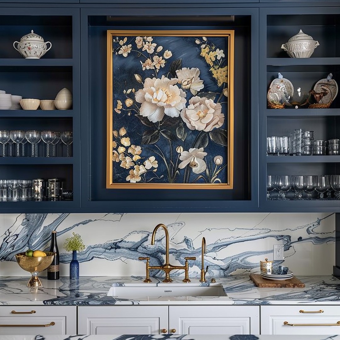 #interieurinspiratie Keuken met een vleugje Nederlandse elegantie en moderne klassieke vibes. Deze prachtige blauwe keuken met marmeren werkbladen brengt kunst en functionaliteit perfect samen. Kleuren geïnspireerd op No. 308
Wine Dark #farrowandball
#AmsterdamInterieurs #interieurinspiratie #AmsterdamHuizen #KeukenInspiratie #BlauweKeuken #InterieurOntwerp #Woondecoratie #AmsterdamWonen #MarmerenWerkbladen #ArtistiekeHuizen #LuxeInterieurs #WoonStijling #AmsterdamStijl #InterieurInspiratie #ModerneKlassiek #EleganteHuizen #SchilderAmsterdam #AmsterdamKunst #MooieKeukens #InterieurDoelen #interiorgoals #aiinteriordesign