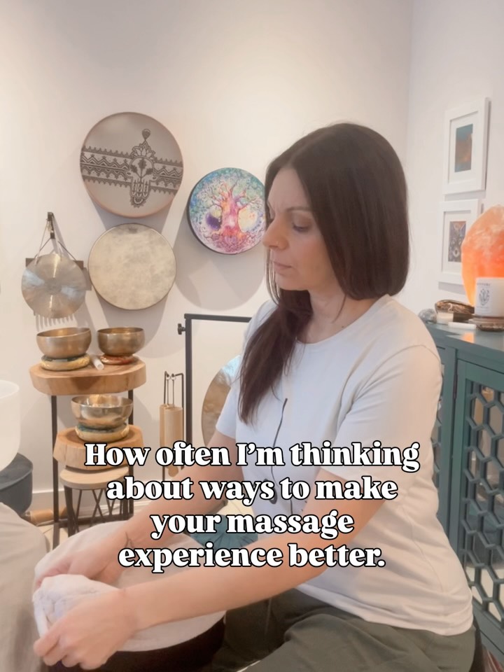 ✨ Recent additions to my treatment space (because the details matter):
1. A gentle heating pad for your back
After years of using hot towels (which I’ll never stop), I noticed how the back can feel briefly cold once the towel comes off. I’ve added a small, subtle heating pad that stays on after the towel so your body stays warm and relaxed while I move on to your legs. No cold shock, just continuity and comfort.
2. An upgraded tea station
I replaced my small pour kettle with a larger, push-to-pour hot water dispenser. No lifting, no effort , just an easy press for fresh, consistently hot tea. It keeps the water hotter longer and lets you stay in that soft, post-massage state.
3. A heated neck pillow
When you turn onto your back, I place a towel-wrapped neck pillow that’s been warming in the towel cabinet. It cradles and gently heats the neck while I work on your legs and arms so that by the time I arrive at your neck, everything is already warm, soothed, and ready to melt.
4. A larger towel warmer = more hot towels
This upgrade allows me to use more hot towels throughout your session. One of the most loved additions? After foot work, each foot is wrapped in its own hot towel “bootie.” It’s grounding, deeply comforting, and a beautiful way to finish the feet.
5. A separate admin & payment space
I’ve moved payment and admin out of the treatment room entirely. You now transition out of the space when you’re ready, creating a clearer boundary between treatment and the outside world, and keeping the room feeling calm, spacious, and sacred.
✨ And for anyone new here:
All of the previously added comforts are still part of every session: heated table, memory foam table pad, wide memory-foam face cradle, arm rests that widen the table, a curated tea selection, hot towels, hot stones, and cupping, all included, always, at no extra charge.
Every change is intentional and from a place of deep love and reverence for this work 🙏🏻💗