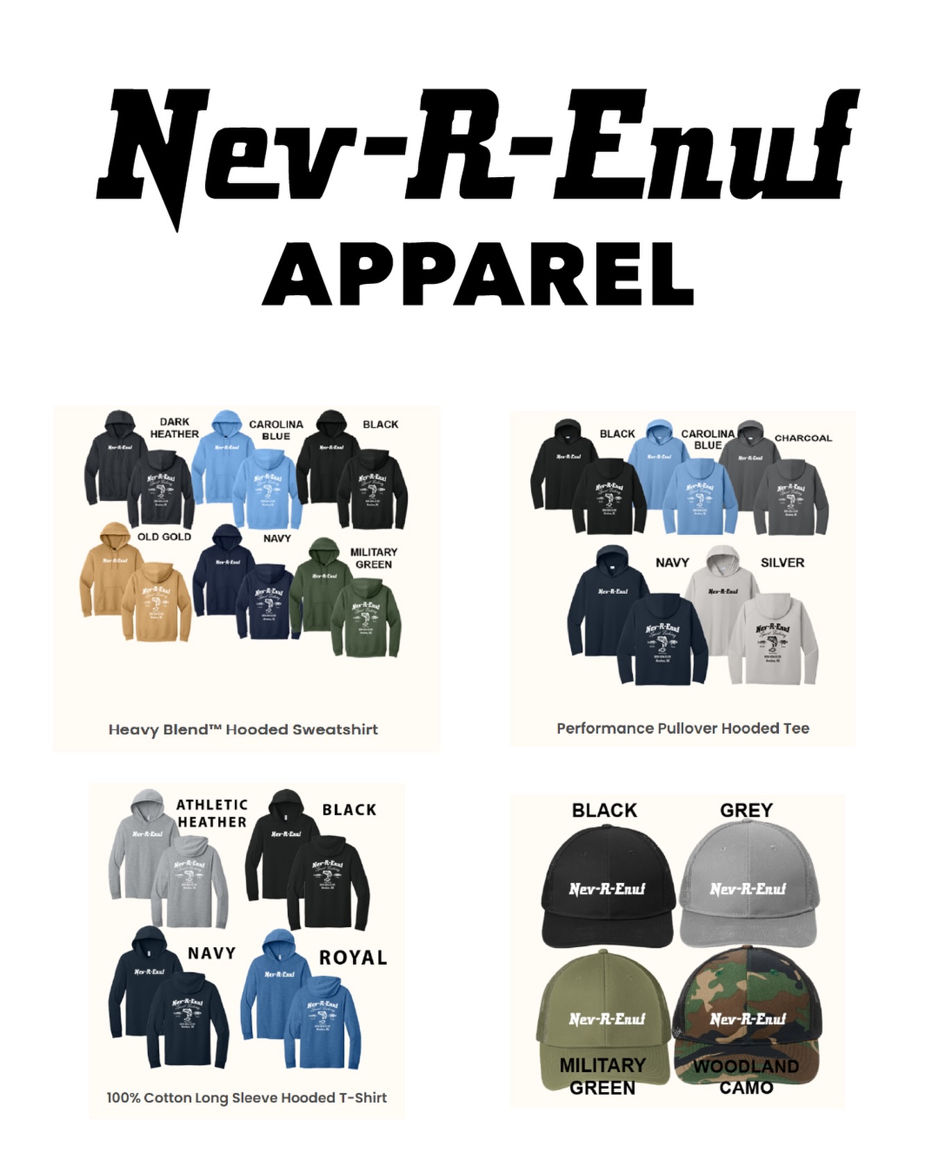 What better way to say I love you than with a Nev-R-Enuf hoodie ❤️ 🎣 Get yours now before the store closes on 2/27. Happy Valentine’s Day! Love, Nev-R-Enuf
Link can be found below, in our bio, or on our story!
https://nevrenuf.bigcartel.com/