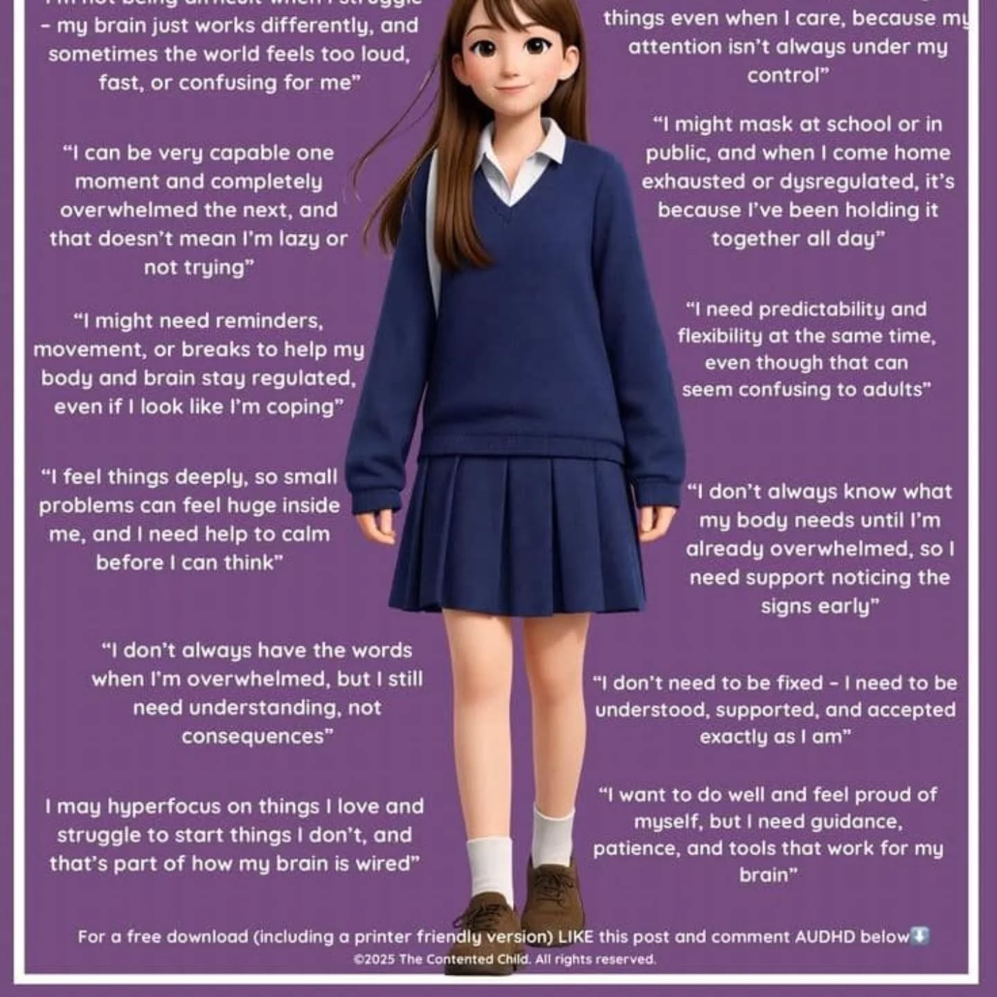 If you have a child with ADHD, you may recognise this moment…
They suddenly lock onto their brother or sister.
A look. A poke. A noise. A comment.
And before you know it, everything has escalated.
Many parents ask me the same question:
“Why are they always at their sibling?”
“Why can’t they just leave them alone?”
What we often don’t realise is this, your child is usually not trying to be difficult. They are trying to regulate.
Children with ADHD live with a nervous system that is constantly searching…
Am I safe?
Am I overwhelmed?
Am I bored?
Do I need connection?
Do I need stimulation?
And their sibling often becomes the closest, safest and most familiar place to release all of that energy.
Sometimes they are seeking interaction, because even negative attention still feels like connection.
Sometimes their brain feels overloaded and they need an outlet.
Sometimes they choose what is predictable and they know exactly how their sibling will respond.
Sometimes it is simply an emotional loop that never settled, and their nervous system is still trying to resolve it.
This isn’t malice.
It isn’t deliberate defiance.
It is dysregulation.
And this is where we can gently shift our response.
Very often, before discipline, the nervous system needs connection.
Calm proximity.
A softer voice.
A hand on the shoulder.
Clear direction.
A small task to anchor them.
When the need underneath the behaviour is met, the conflict often dissolves.
Our children are not trying to create chaos at home. They are trying to feel safe in their bodies. They are borrowing regulation from the people closest to them.
When we begin to see behaviour through this lens, sibling conflict feels less like a battle and more like a child asking for help in the only way they currently know how.
With understanding comes compassion and with compassion comes change.
Love Beth x
#adhd #specialneeds #neurodivergent #emotionalregulation #artsforlifeproject