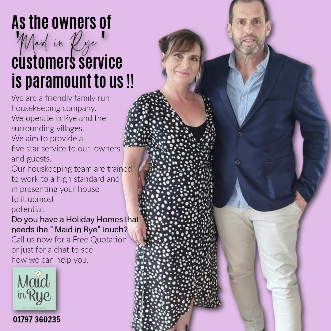 ✨ Luxury Holiday Home Housekeeping ✨
Your holiday home is more than a property — it’s a statement.
At Maid in Rye Ltd, we provide discreet, high-end housekeeping for luxury holiday homes in Rye and surrounding villages.
Every detail matters.
• Immaculate, hotel-standard presentation
• Crisp, perfectly styled linens
• Thoughtful finishing touches
• Reliable, seamless changeovers
• Care that protects your investment
We prepare your home to feel exceptional — every arrival, every stay.
For owners who expect nothing less than five-star standards.
📍 Rye & surrounding areas
📩 Private message to discuss your property.
#LuxuryHolidayHome #RyeSussex #HighEndHousekeeping #HolidayHomeOwner #FiveStarStandard #MaidInRye