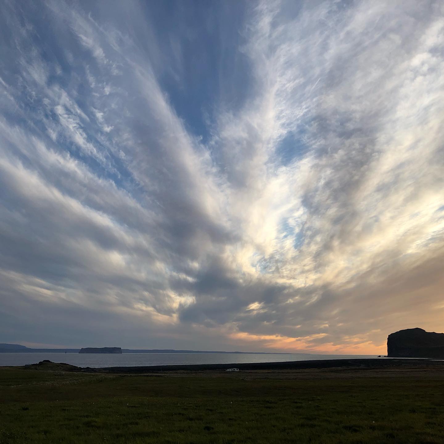 Unfiltered Baer scenery, at dusk.
The sky put on a performance!