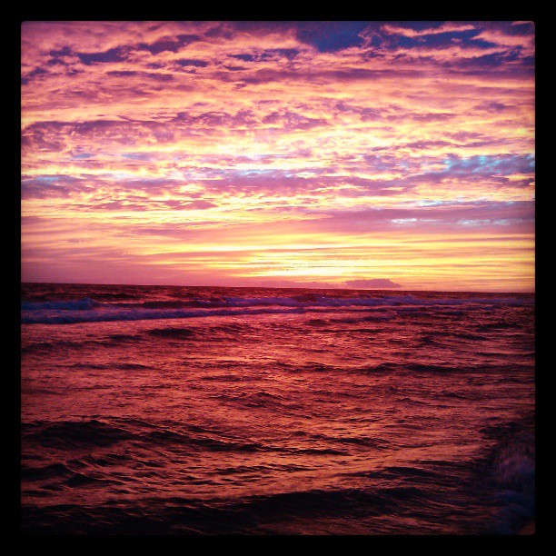 Sunset at Panama City Beach. Go God!