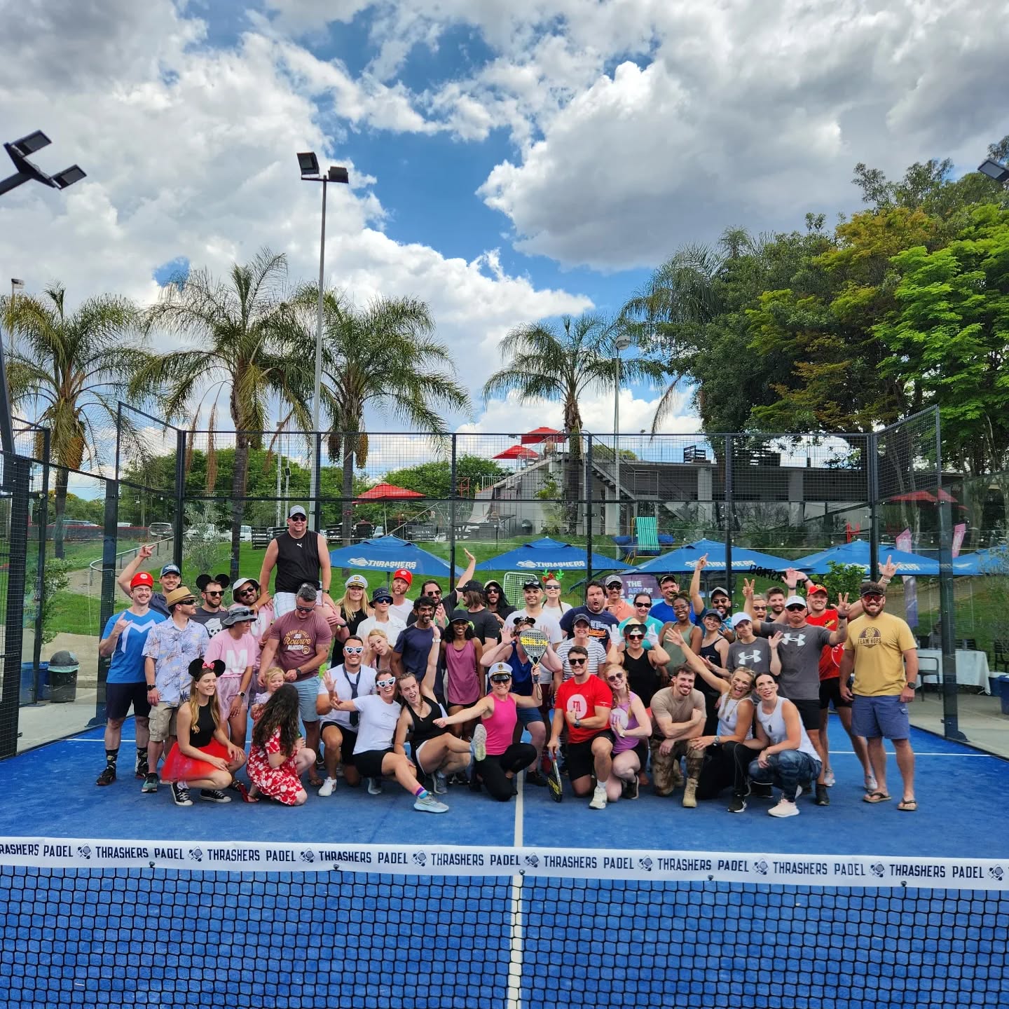 Ending the year with a fun padel tournament 🎾. This crowd brought their A game 💪